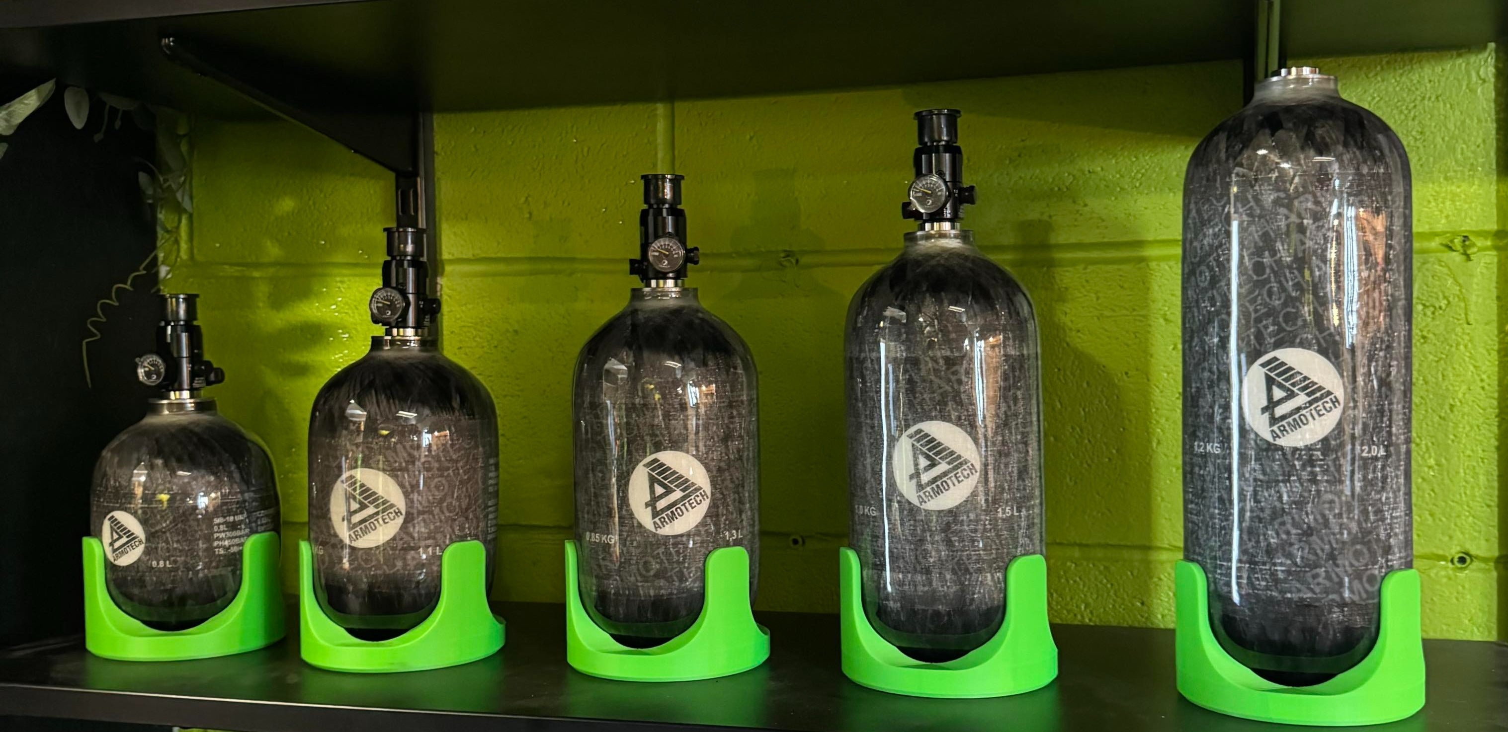 CORE-TAC 0.8L+ Carbon Tank Holder / Stand - AIRTACUK