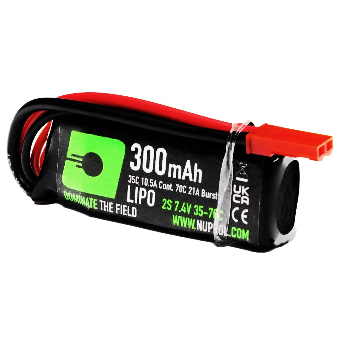 NUPROL 300MAH 7.4V 35-70C LIPO BATTERY (HPA MICRO TYPE) - AIRTACUK