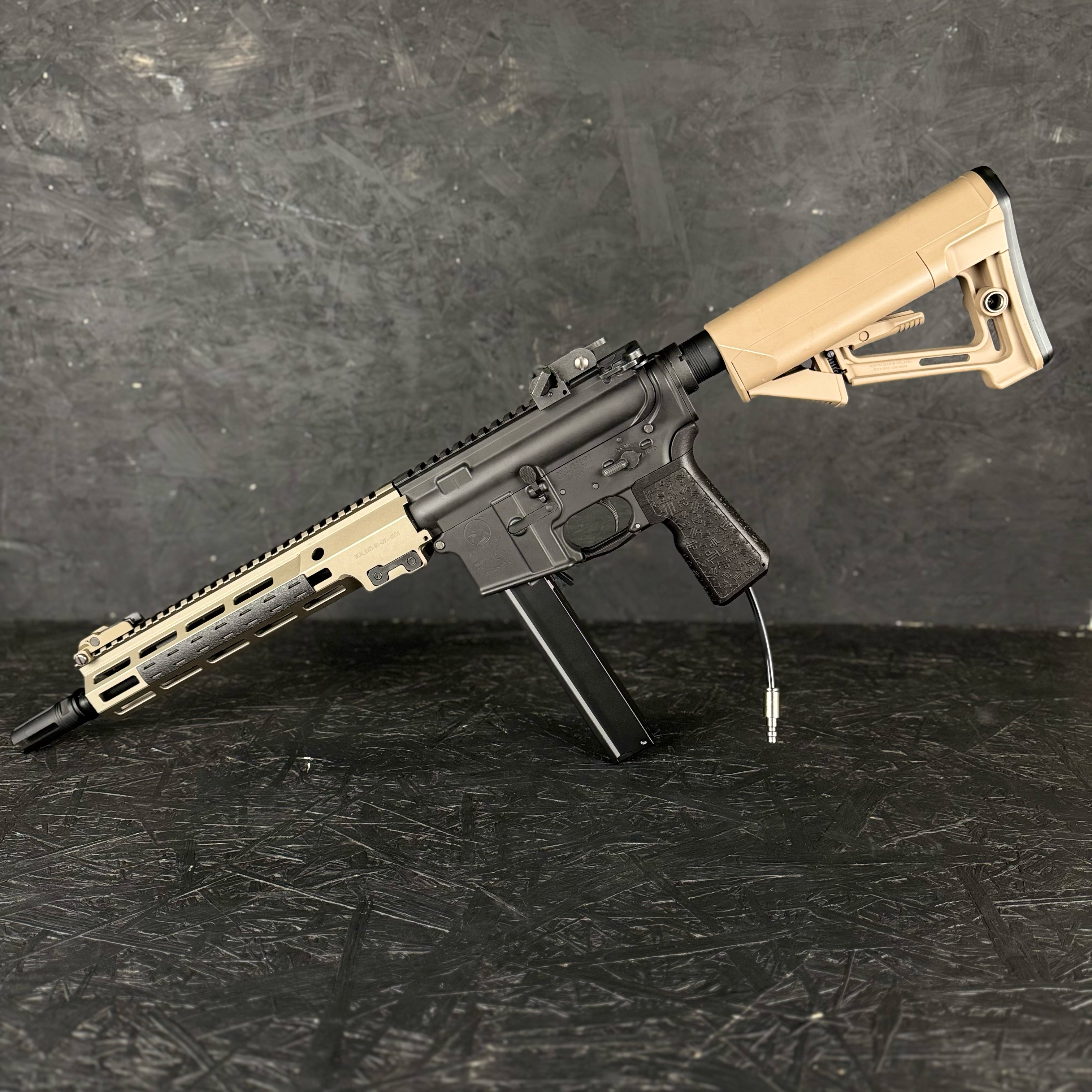 Photo of T1P Dead Drop HPA Grip (DDG) on RIF