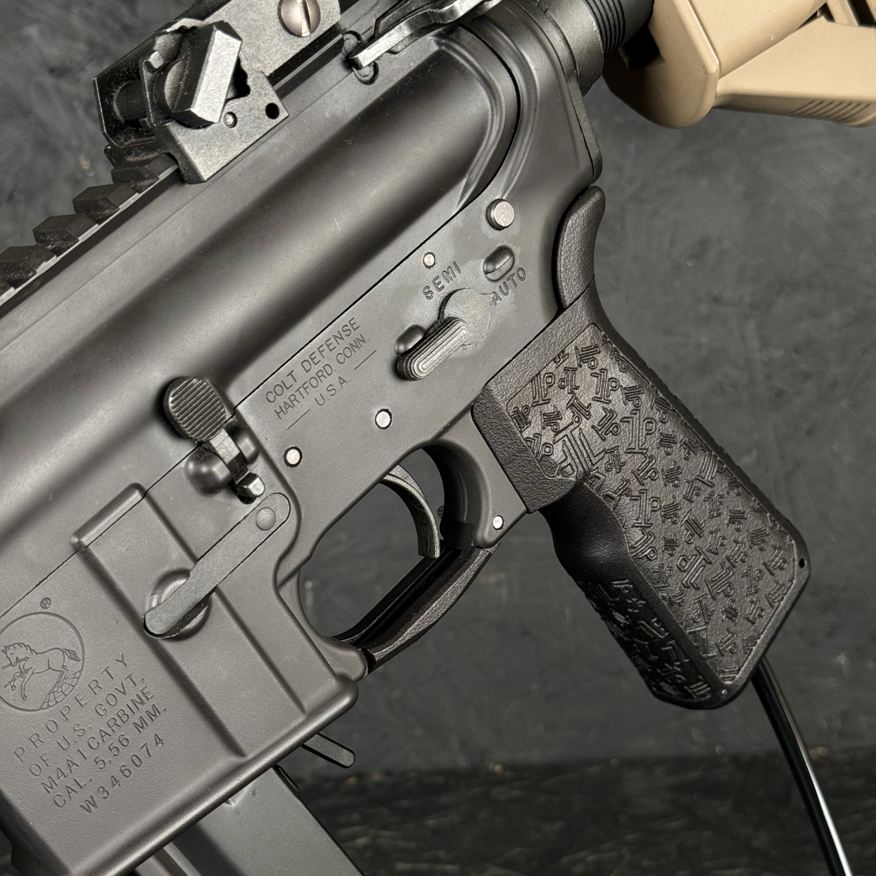 Photo of T1P Dead Drop HPA Grip (DDG) in RIF