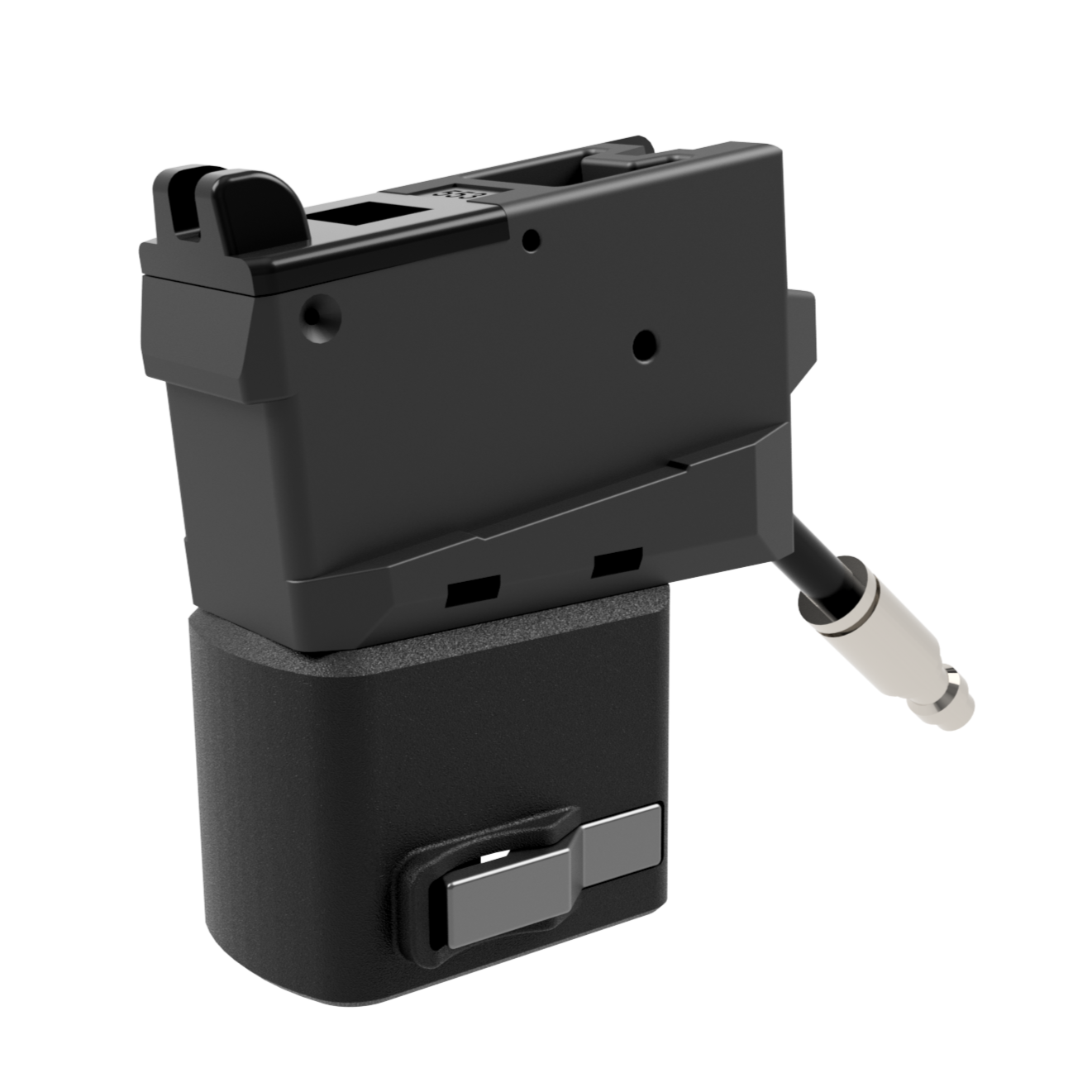 Rendered image of AIRTAC GHK 553 HPA Adapter (Modular) - PLUG AND PLAY with MP5 base