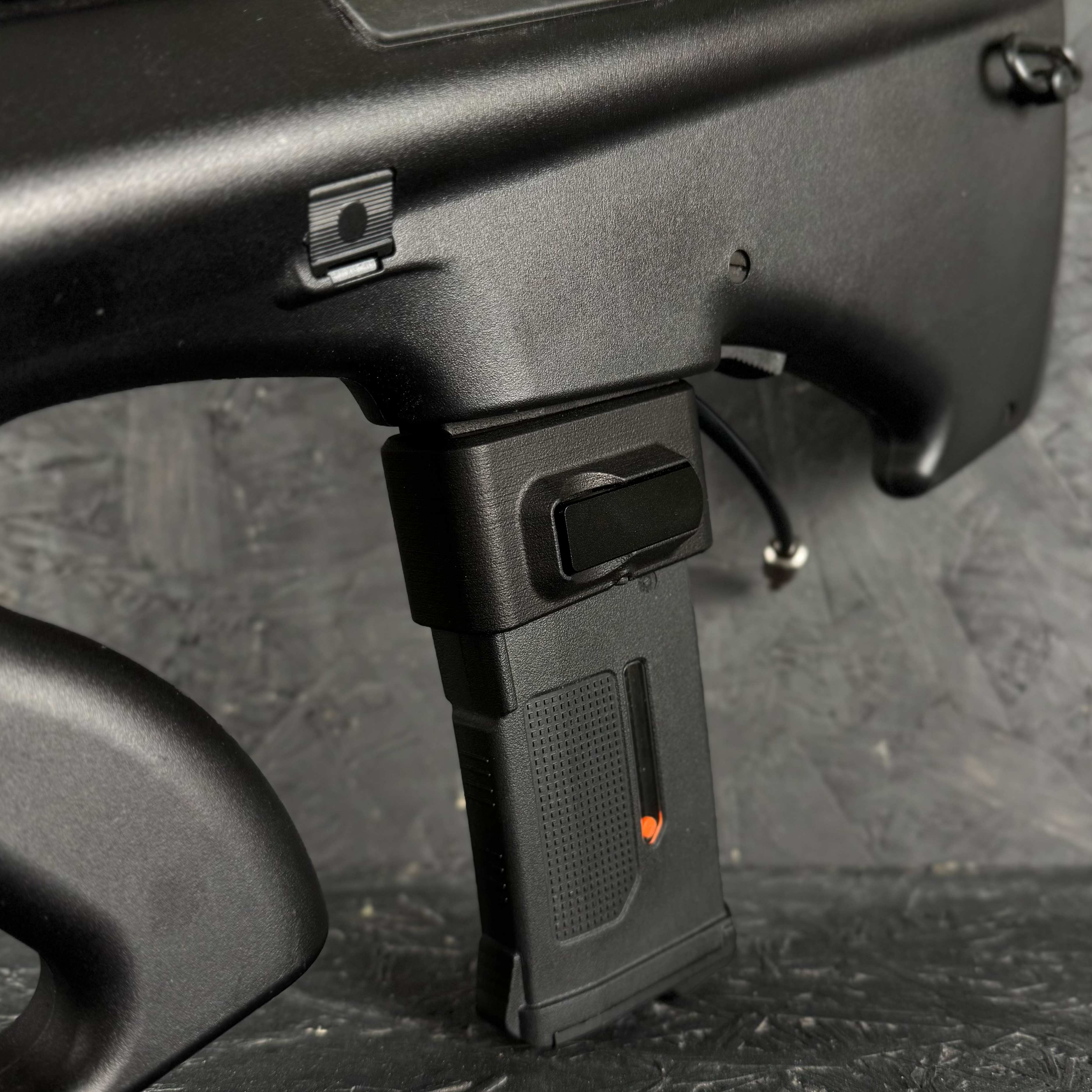 Photo of AIRTAC GHK AUG to M4 HPA Adapter in RIF with mag