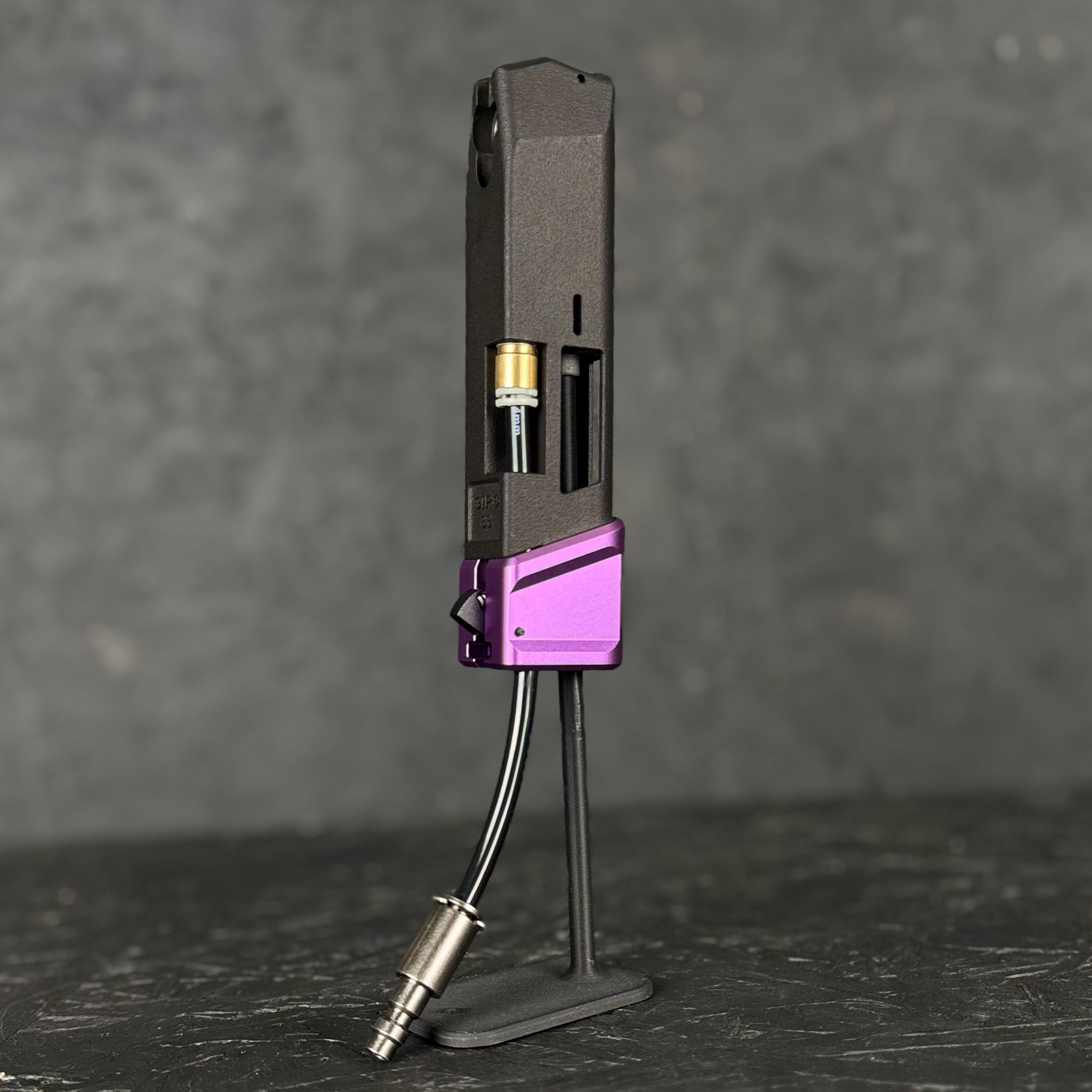 Photo of AIRTAC X T1P GTP9 Shotgun Shell HPA Adapter with purple base