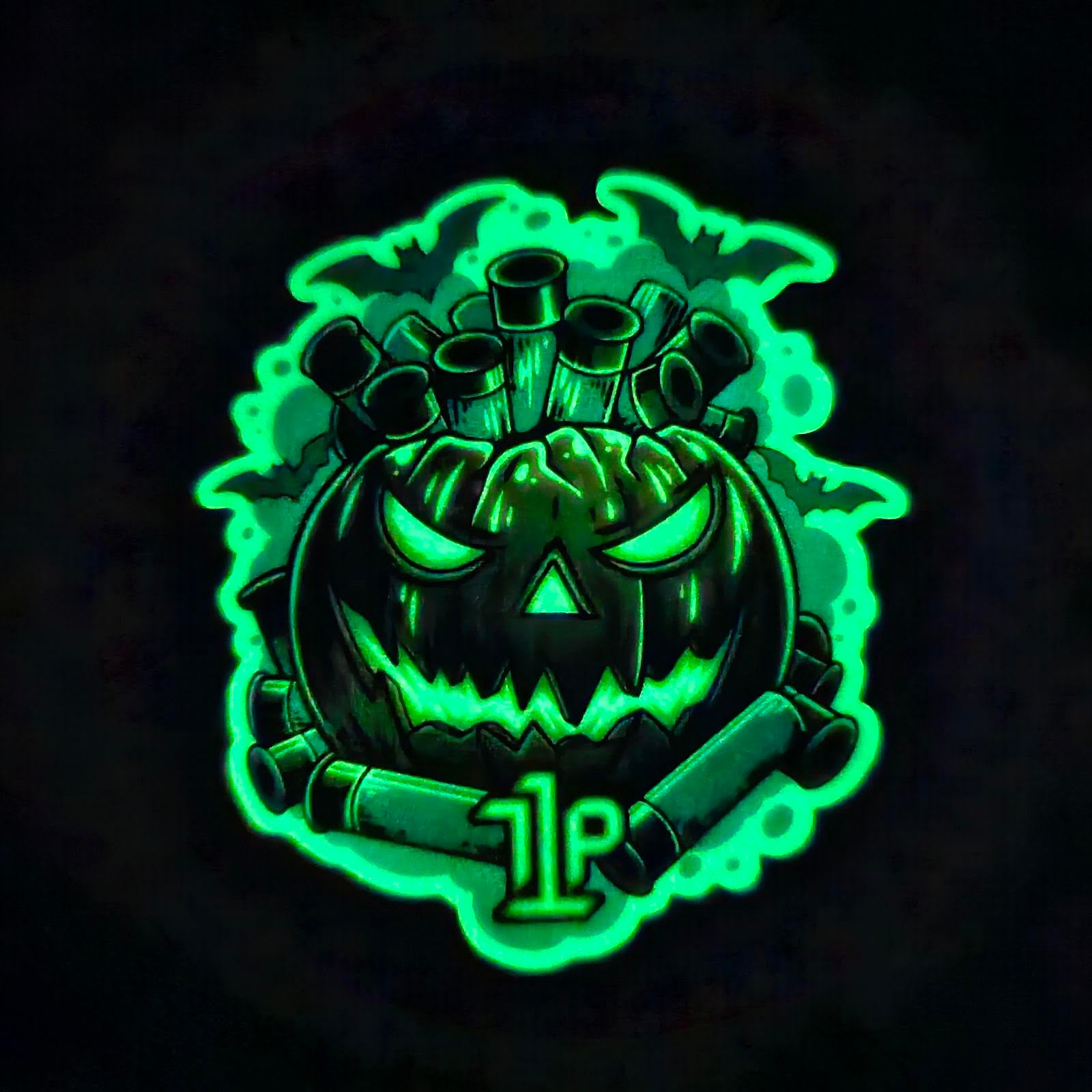 Halloween T1P Pumpkin Sticker - AIRTACUK