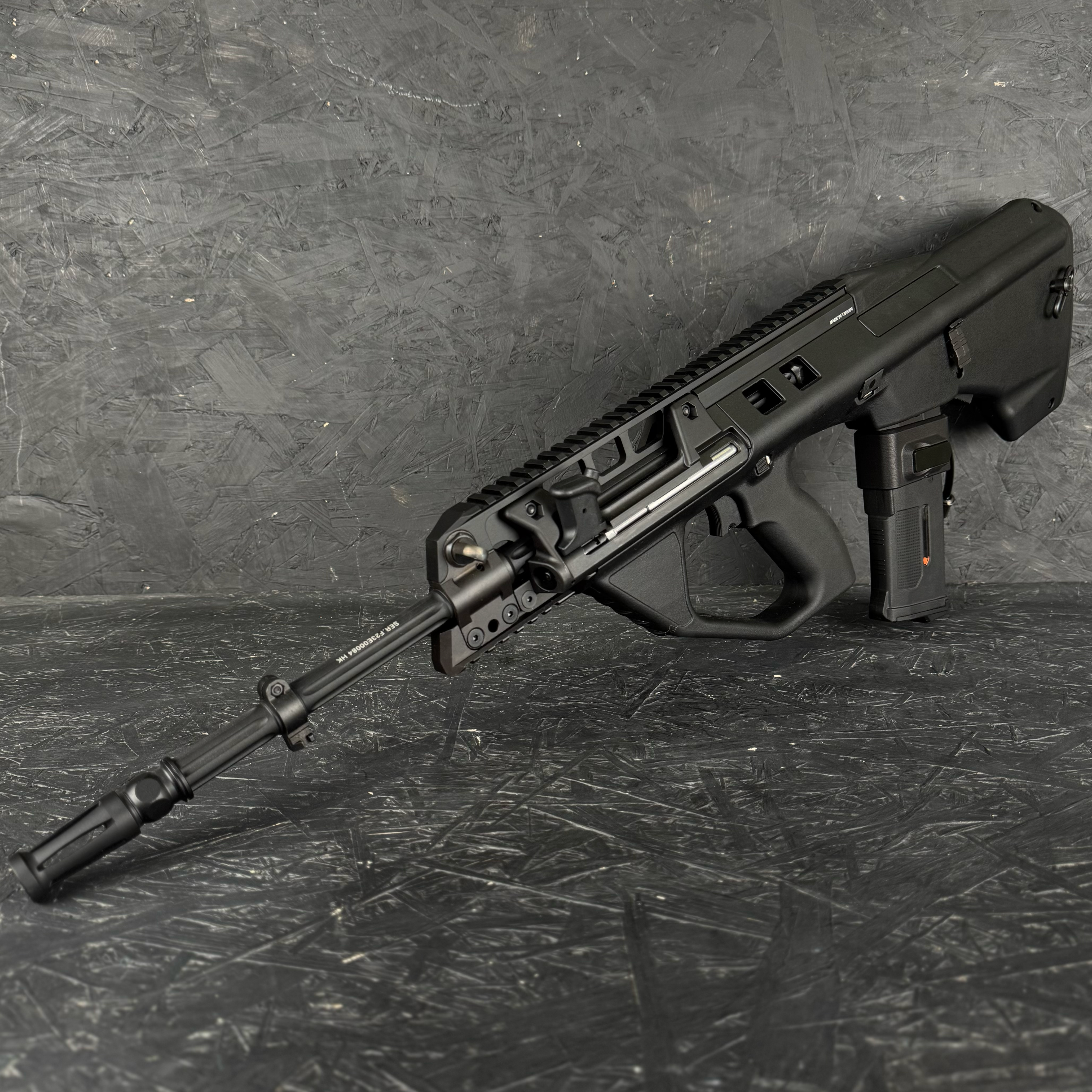 Photo of AIRTAC KWA F90 to M4 HPA Adapter in RIF with magazine