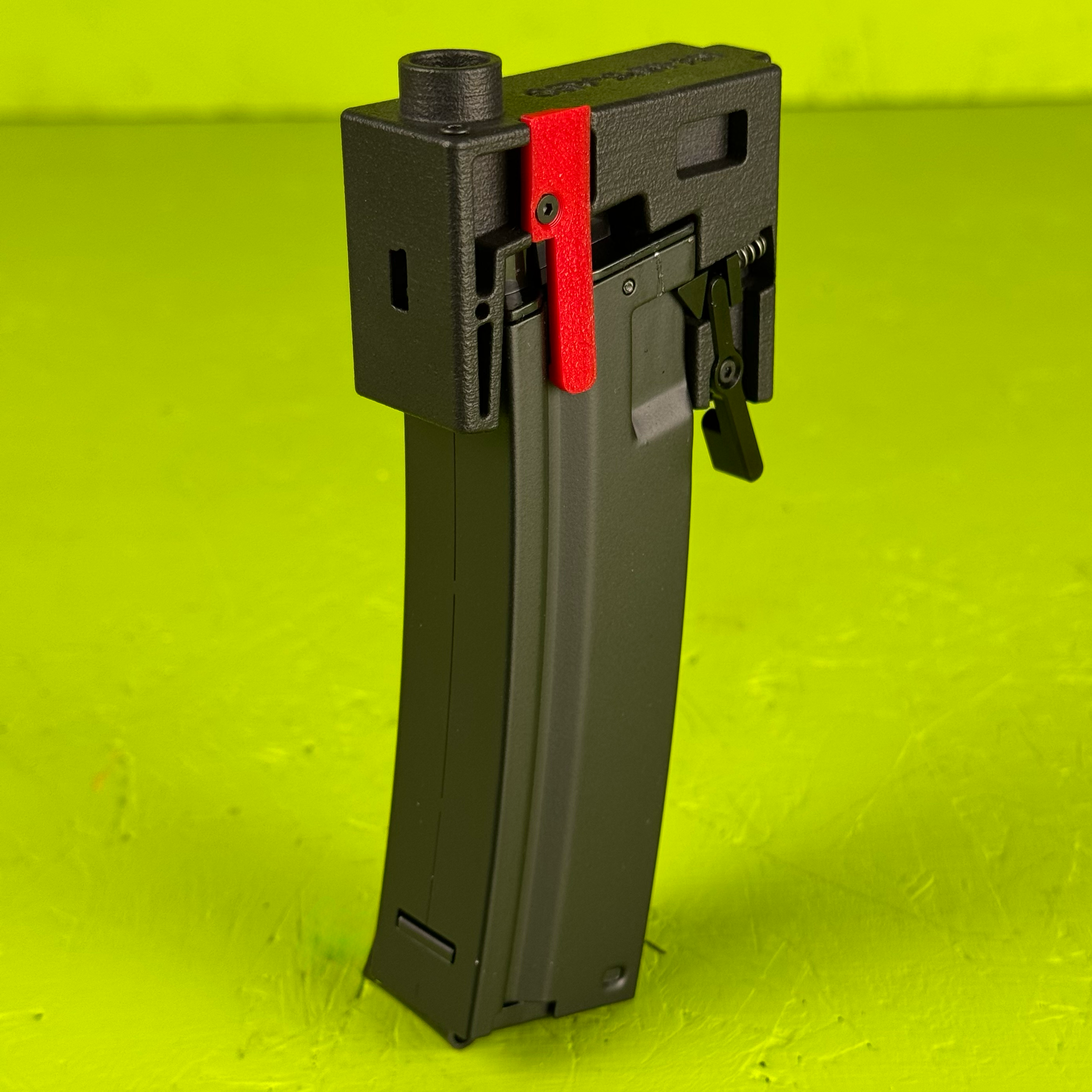 Photo of AIRTAC M4 to MP5 AEG Adapter with curved mag