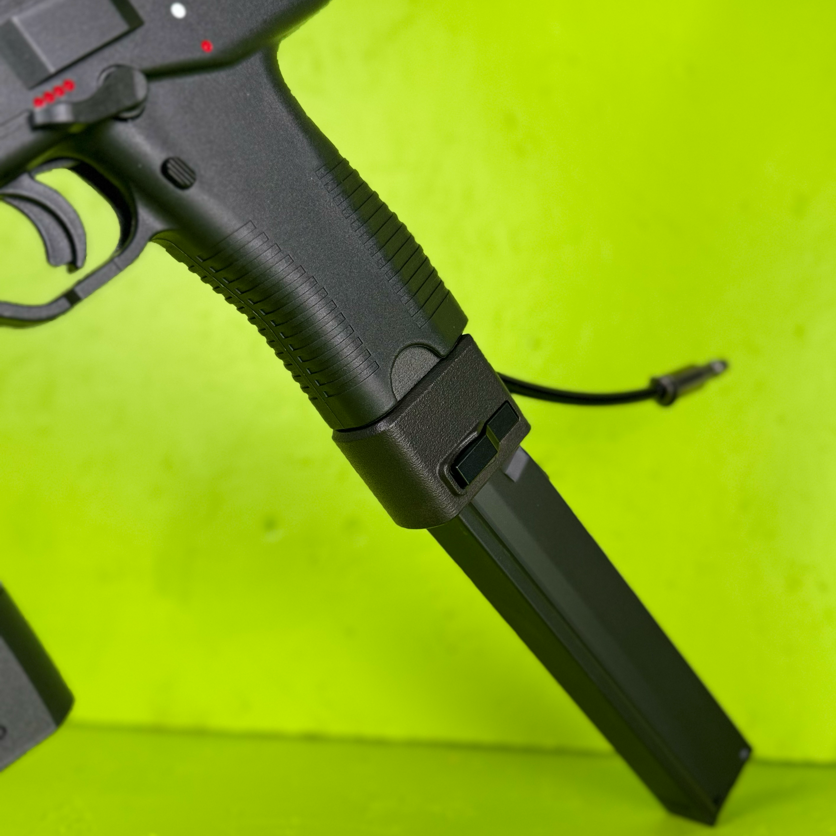 Photo of AIRTAC Maruyama MPIX TP9 MP9 HPA Adapter with MP5 base in RIF