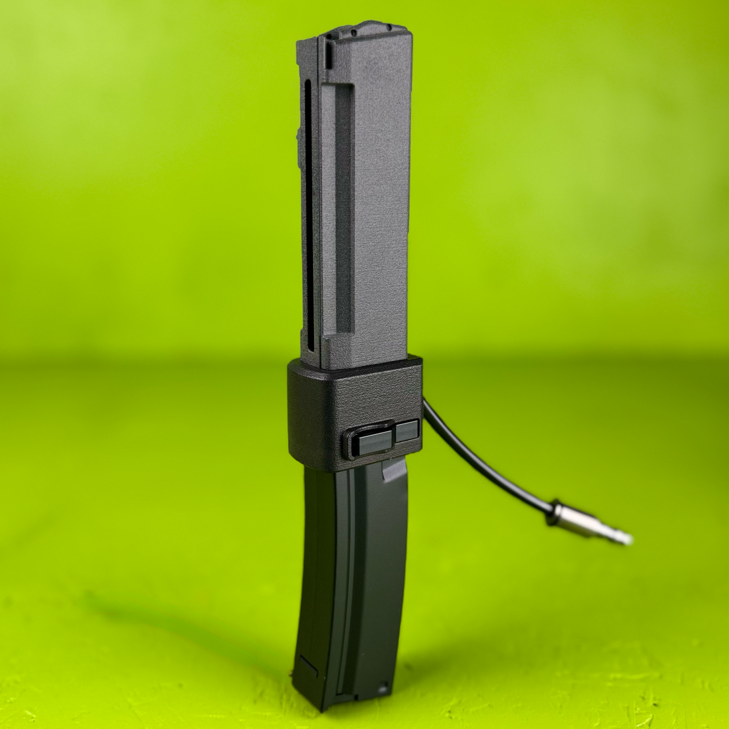 Photo of AIRTAC Maruyama MPIX TP9 MP9 HPA Adapter with MP5 base with curved mag