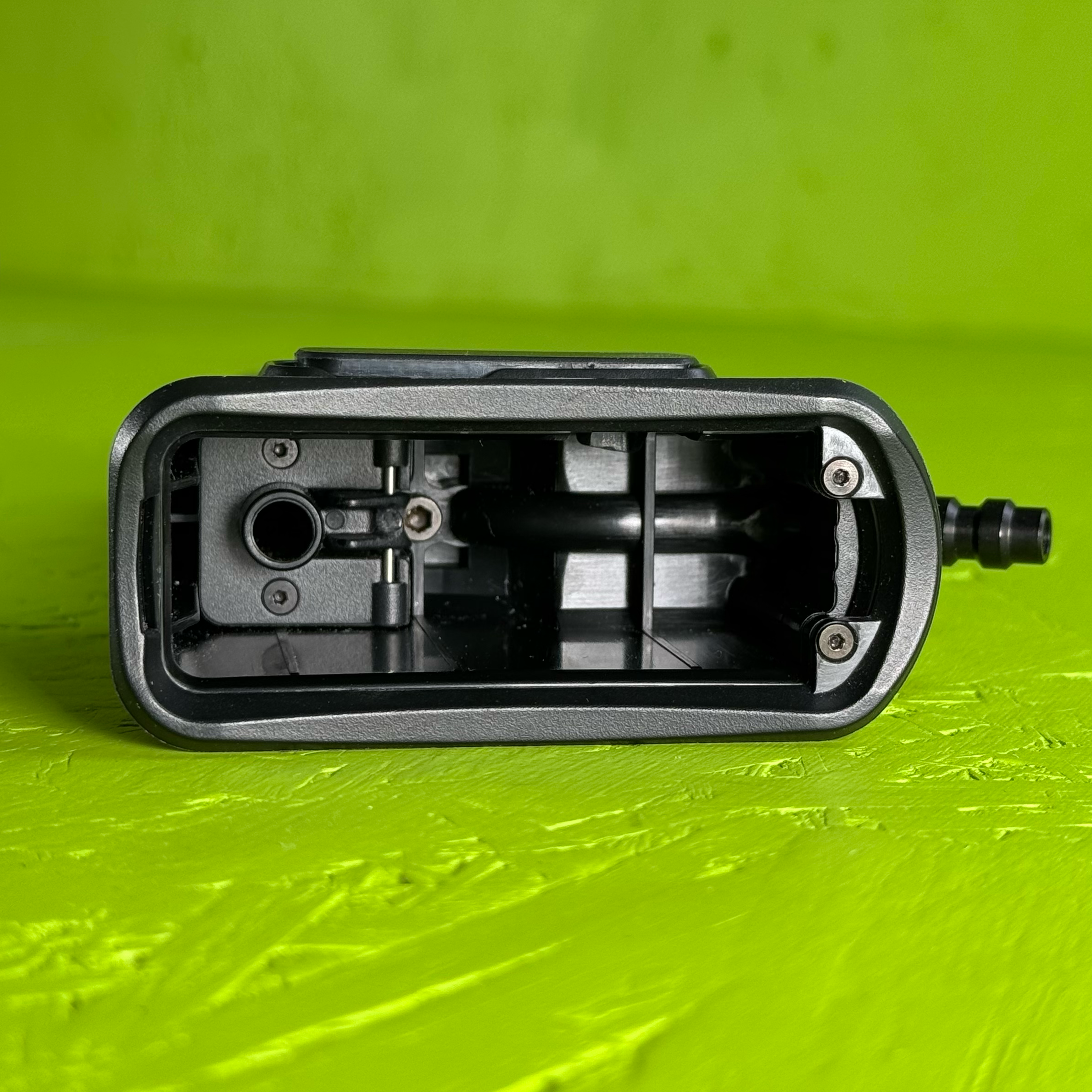 Inside the magwell of the AIRTAC GLK/AAP M4 Injection Moulded HPA Adapter