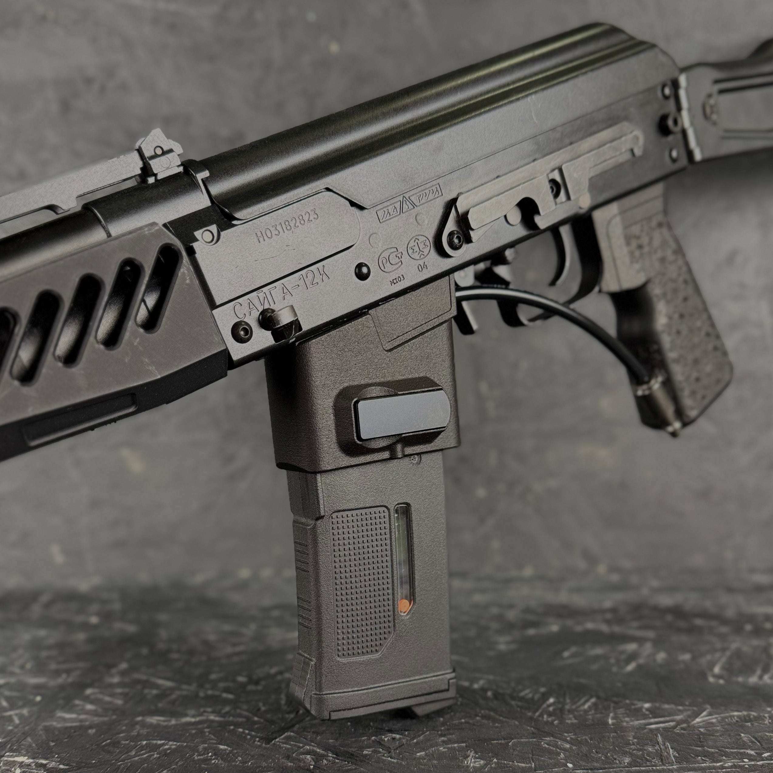 Photo of AIRTAC Tokyo Marui SAIGA-12K / SAIGA SBS M4 HPA Adapter in RIF