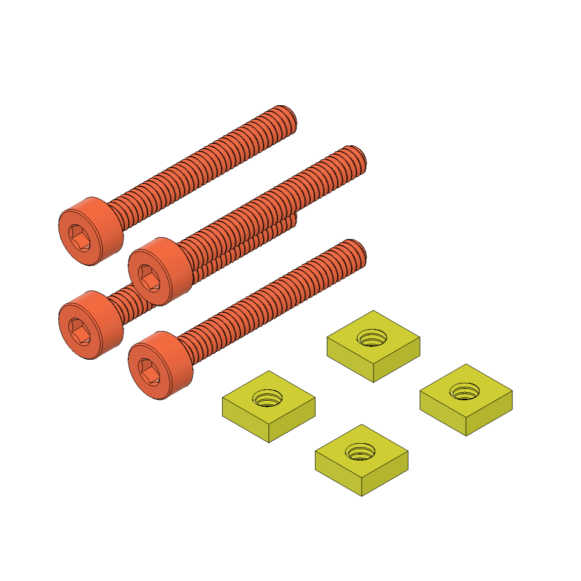 Modular Top - Nut and Screw Kit - AIRTACUK