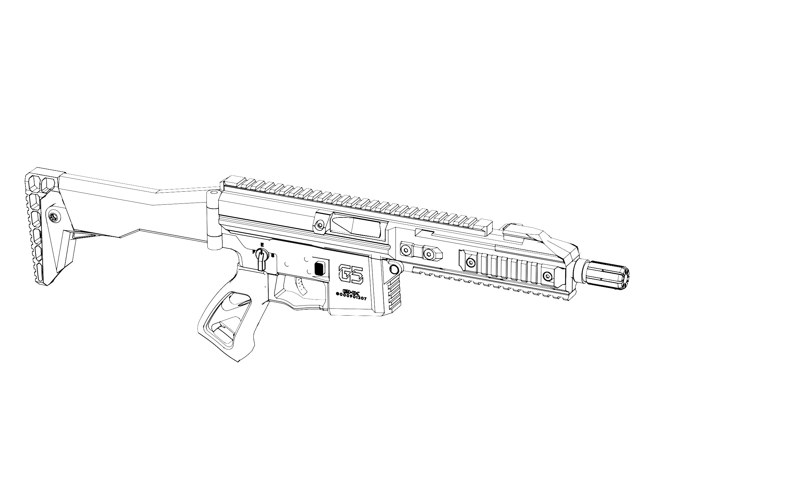 Nycrafts GHK G5 M-LOK Handguard - AIRTACUK