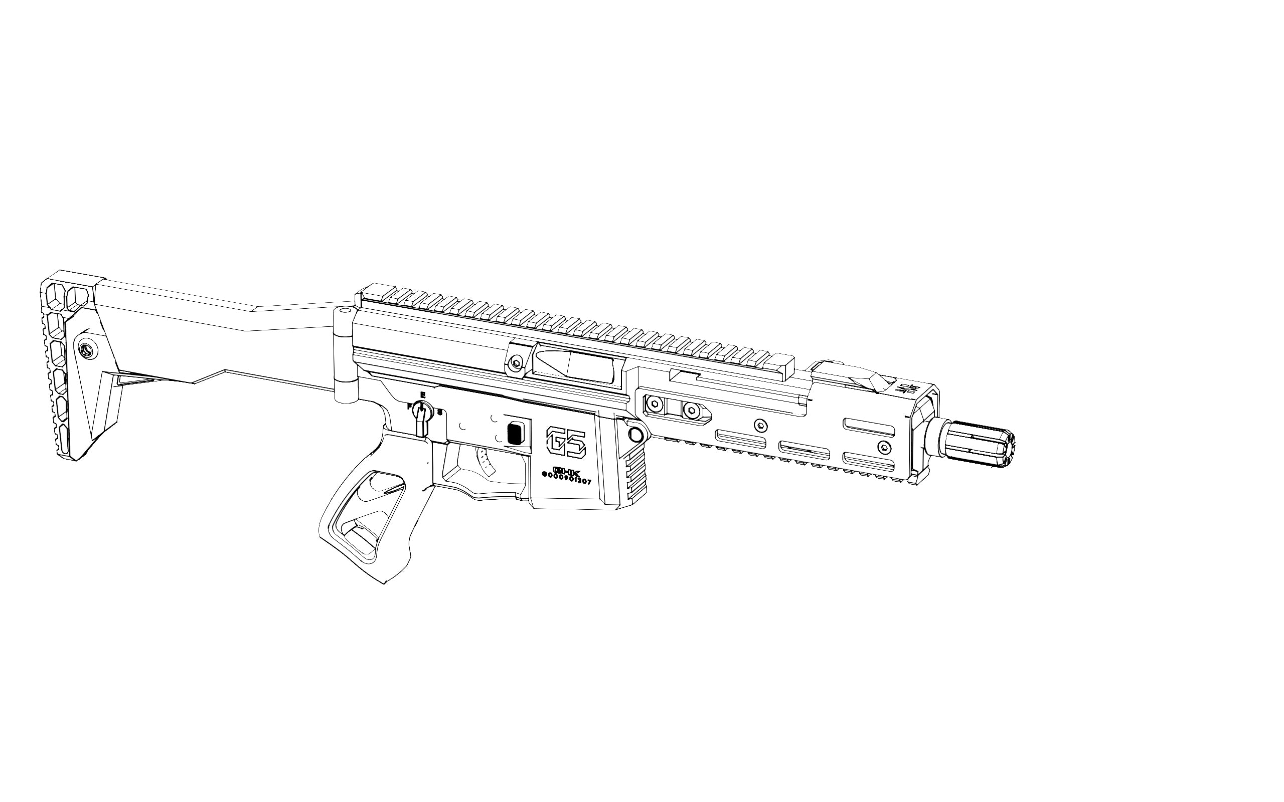 Nycrafts GHK G5 M-LOK Handguard - AIRTACUK
