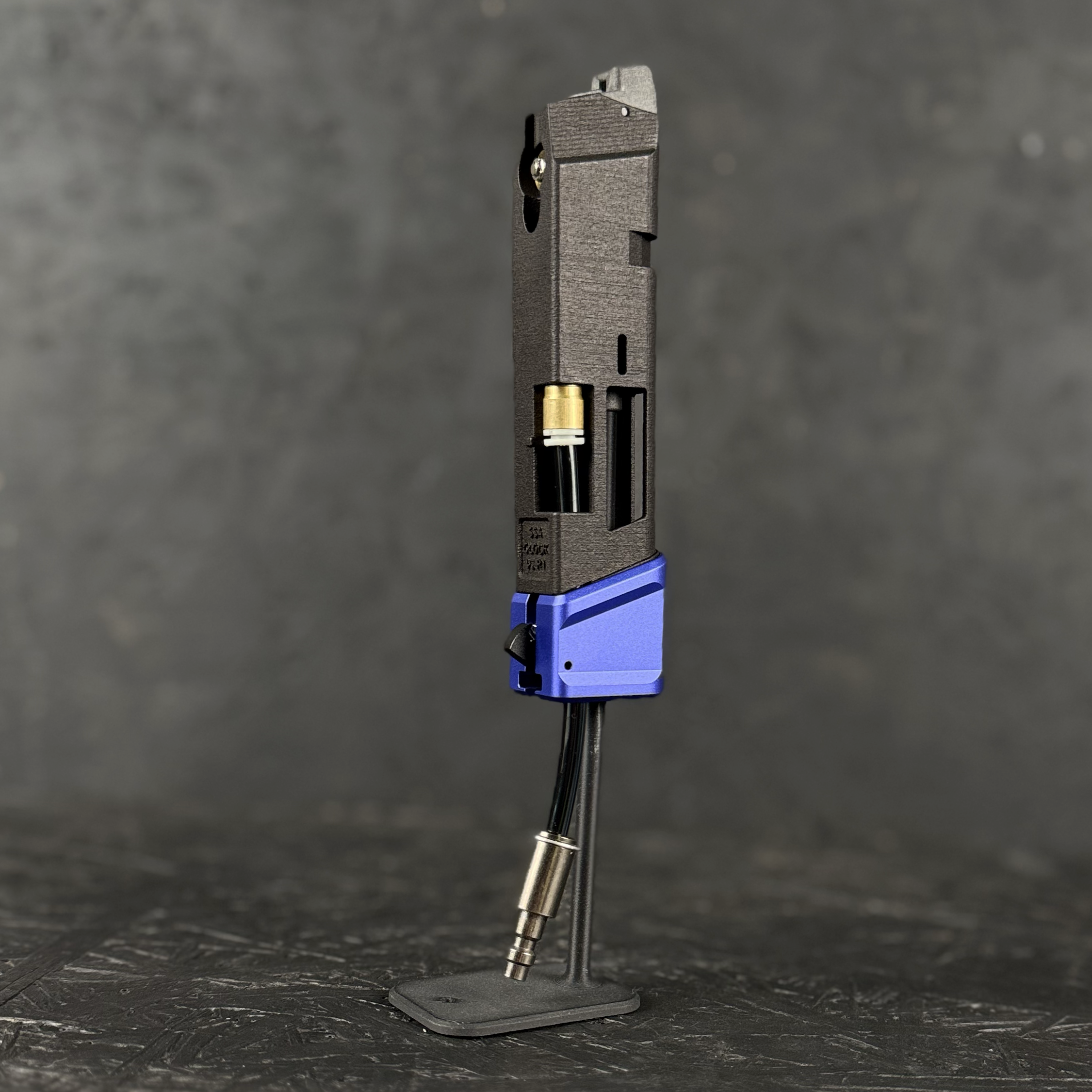 Photo of AIRTAC X T1P GLK/AAP Shotgun Shell Adapter with blue base