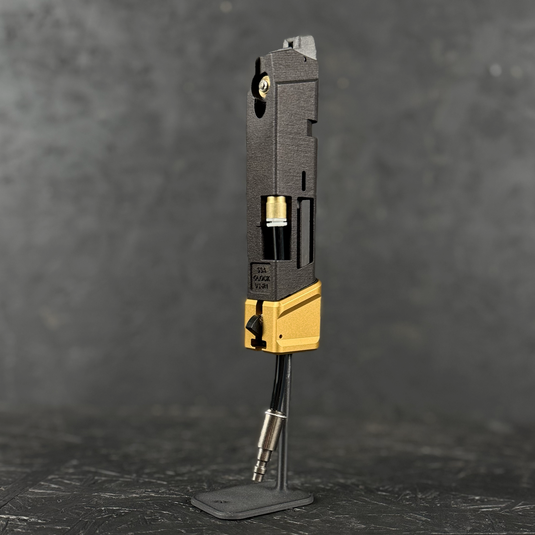 Photo of AIRTAC X T1P GLK/AAP Shotgun Shell Adapter with gold base