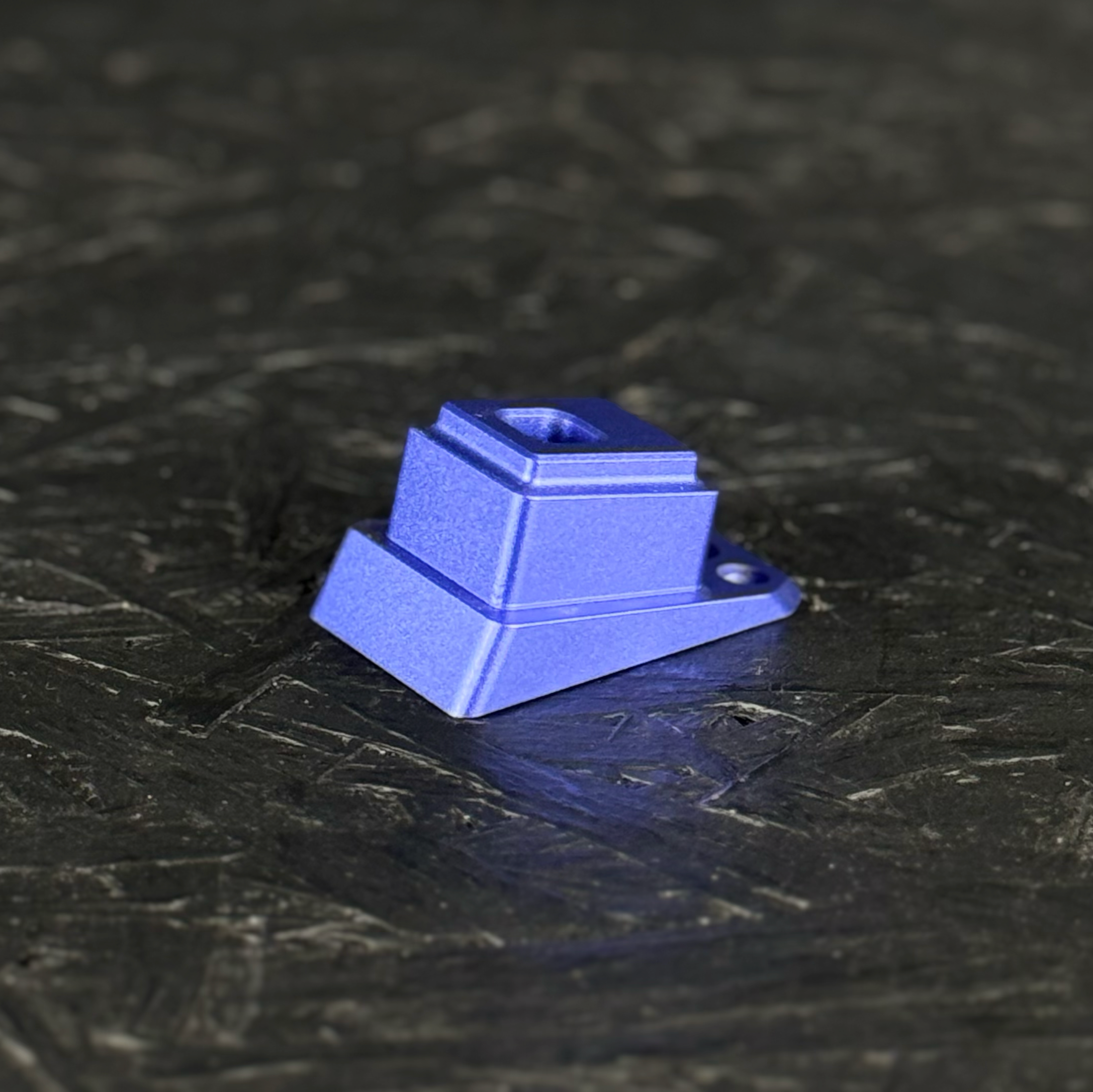 Photo of T1P CNC Angled HPA Adapter - Hi-Capa Top - Blue