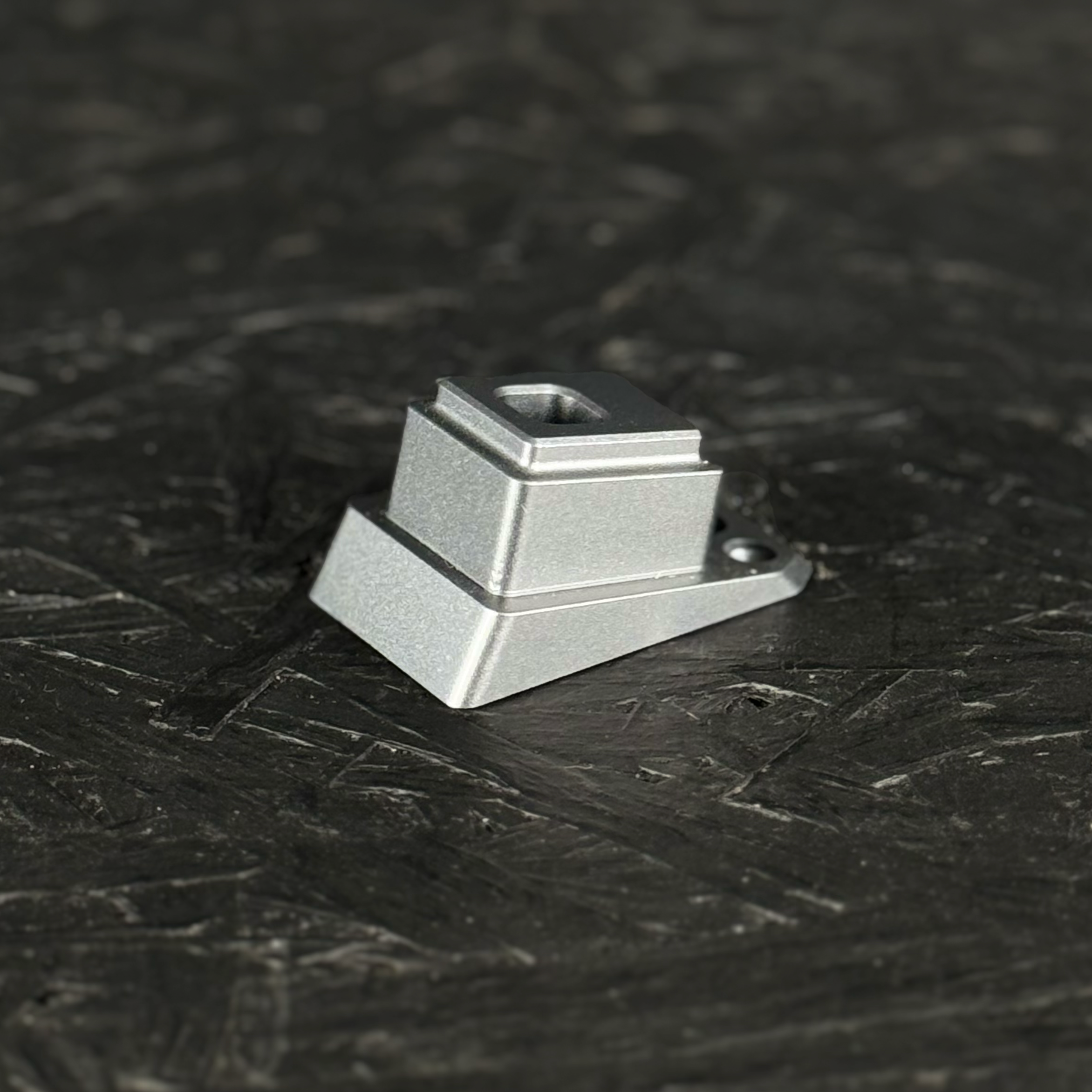Photo of T1P CNC Angled HPA Adapter - Hi-Capa Top - Gunmetal