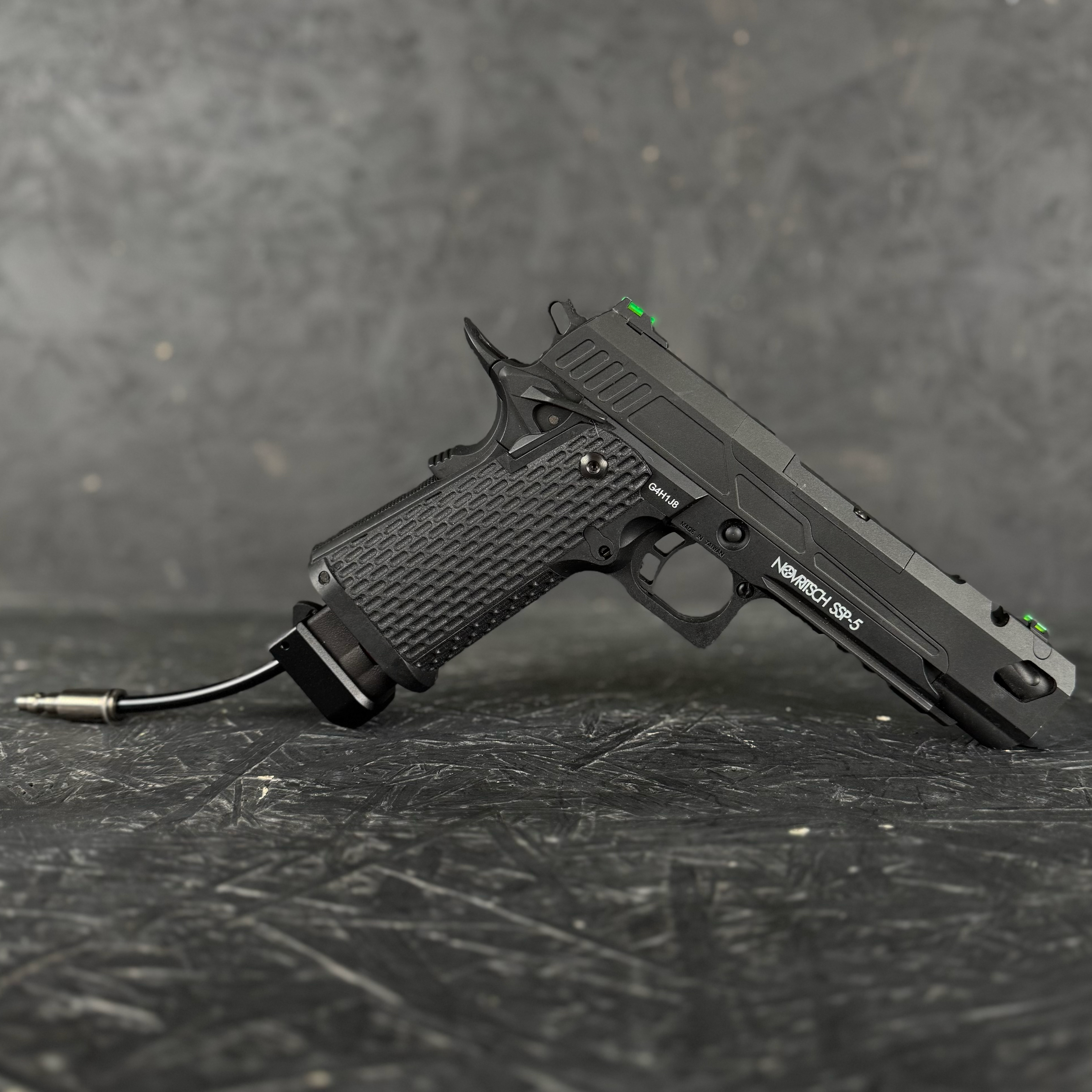 Photo of AIRTAC X T1P Hi-Capa/SSP5 Shotgun Shell Adapter with black base in RIF