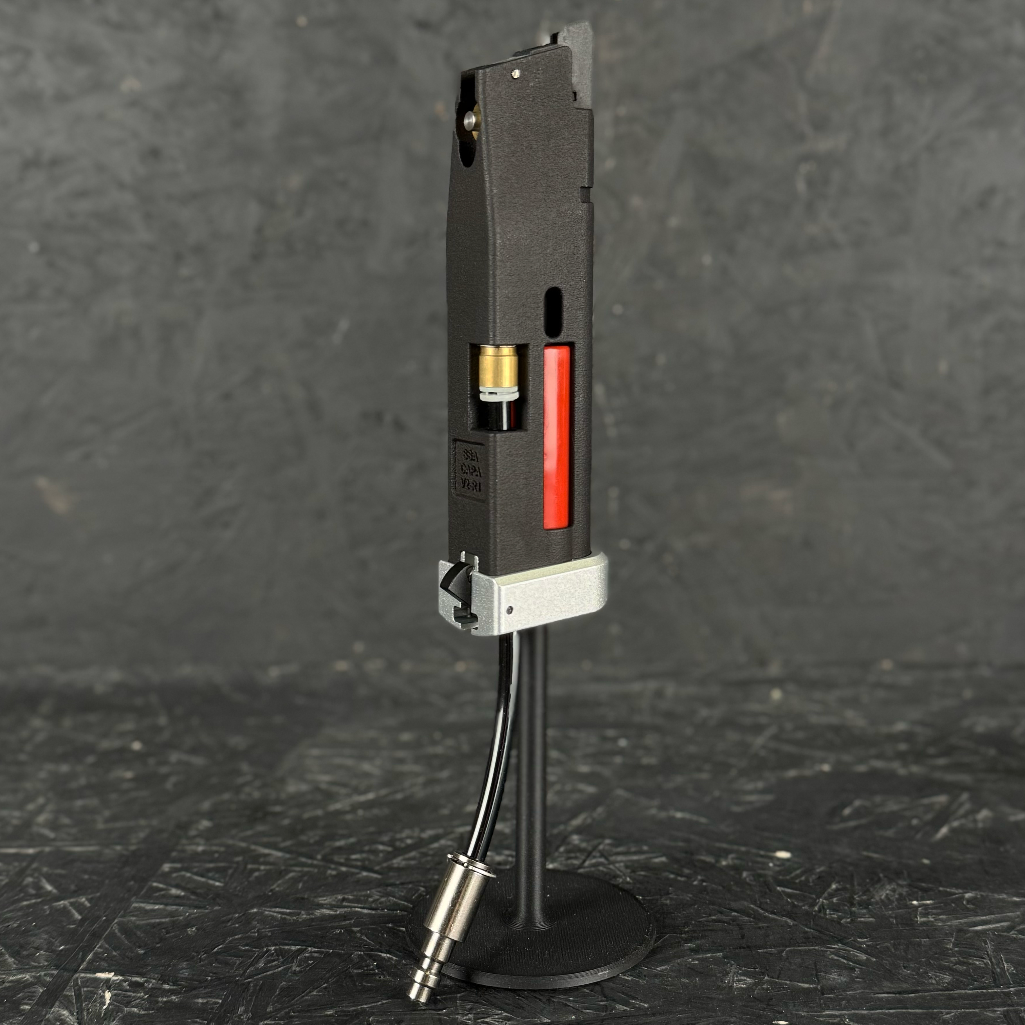 Photo of AIRTAC X T1P Hi-Capa/SSP5 Shotgun Shell Adapter with raw anodized base