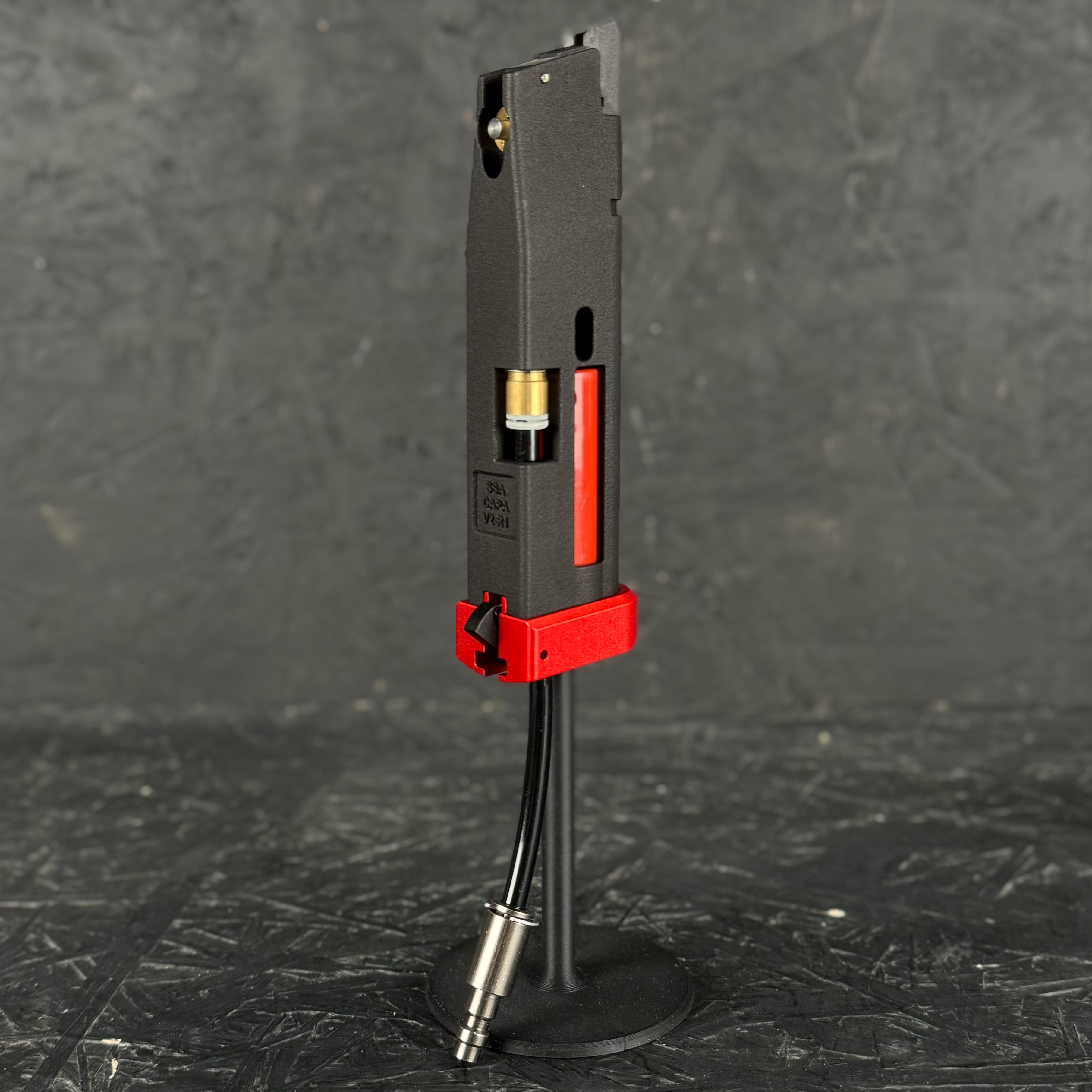 Photo of AIRTAC X T1P Hi-Capa/SSP5 Shotgun Shell Adapter with red base