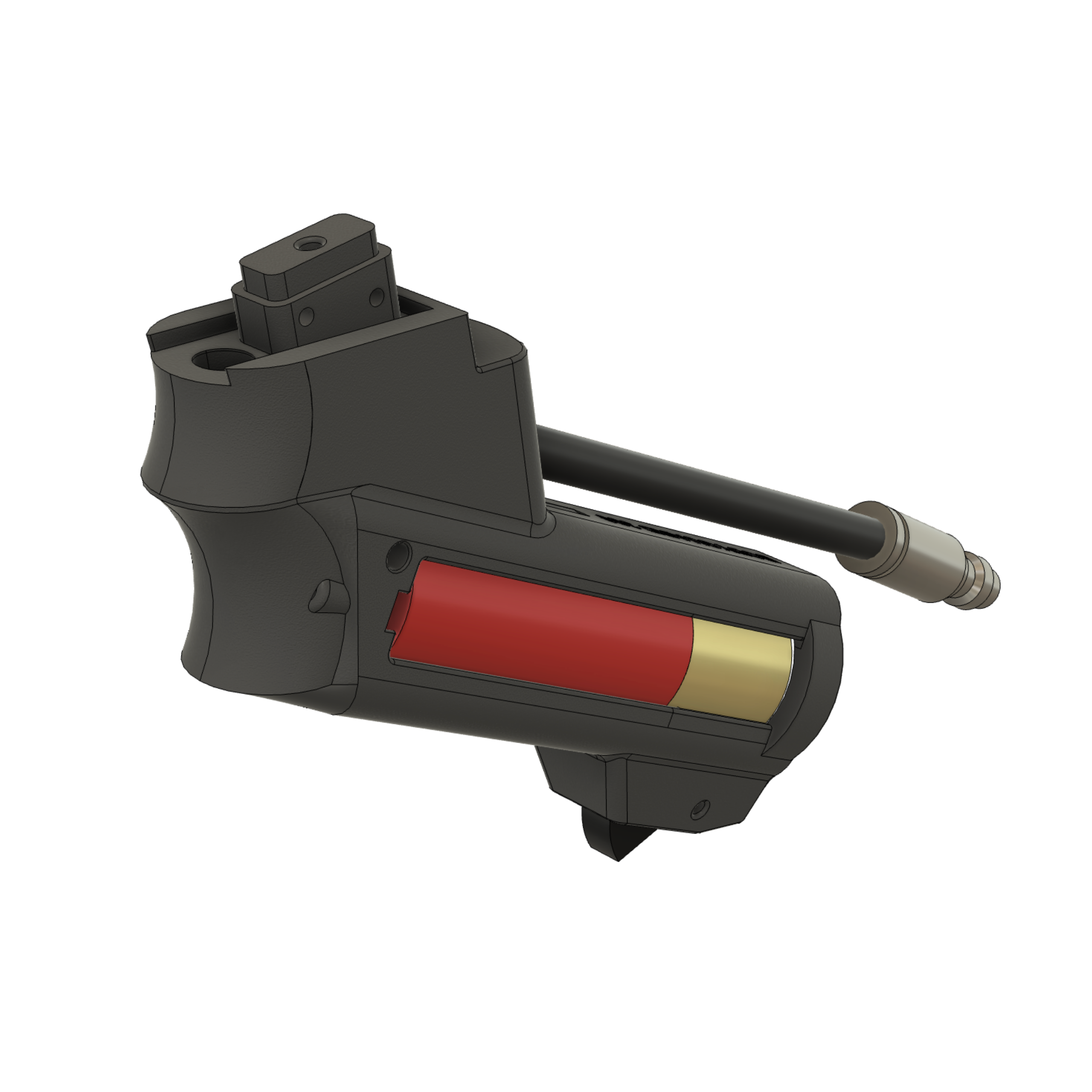 Rendered image of AIRTAC Tokyo Marui Bodyguard 380 Shotgun Shell Adapter