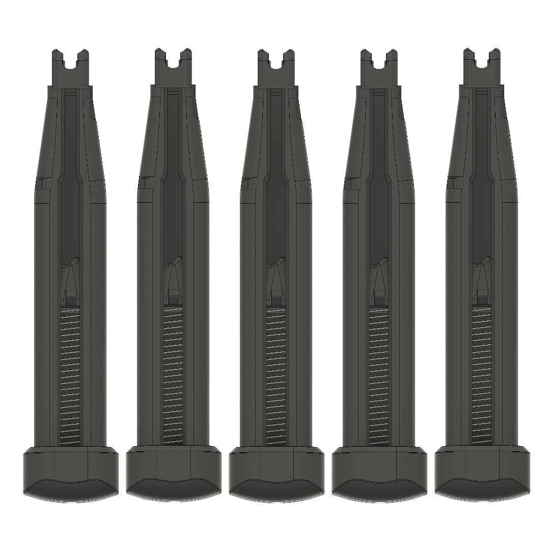 5 Pack Hi-Capa Sim Mag - 31 Round Magazine - AIRTACUK