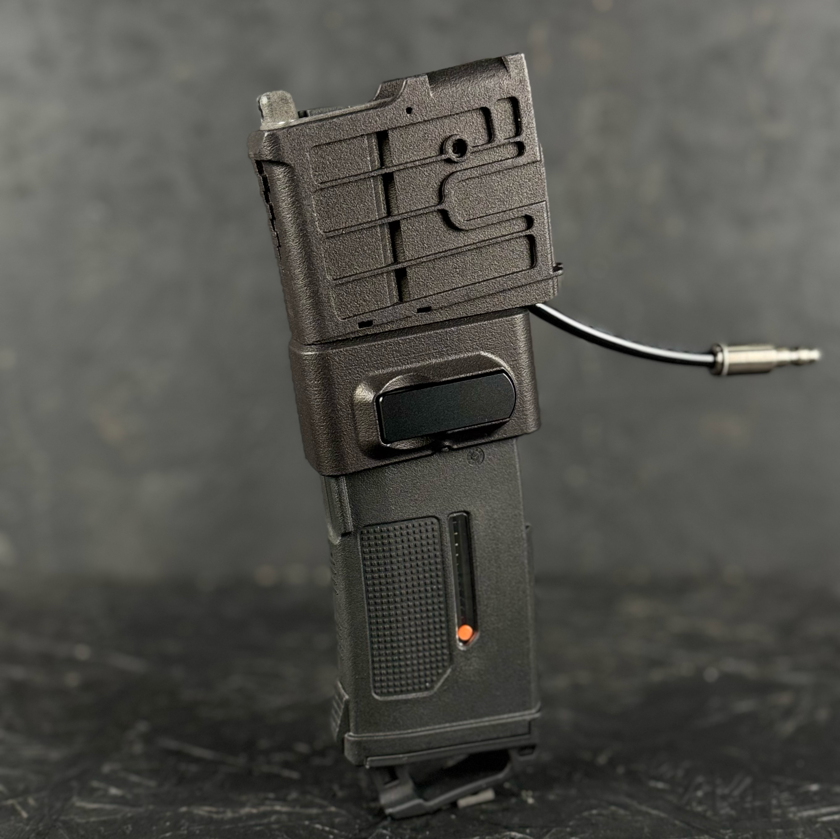 Photo of AIRTAC VFC 417 HPA Adapter with M4 magwell and magazine