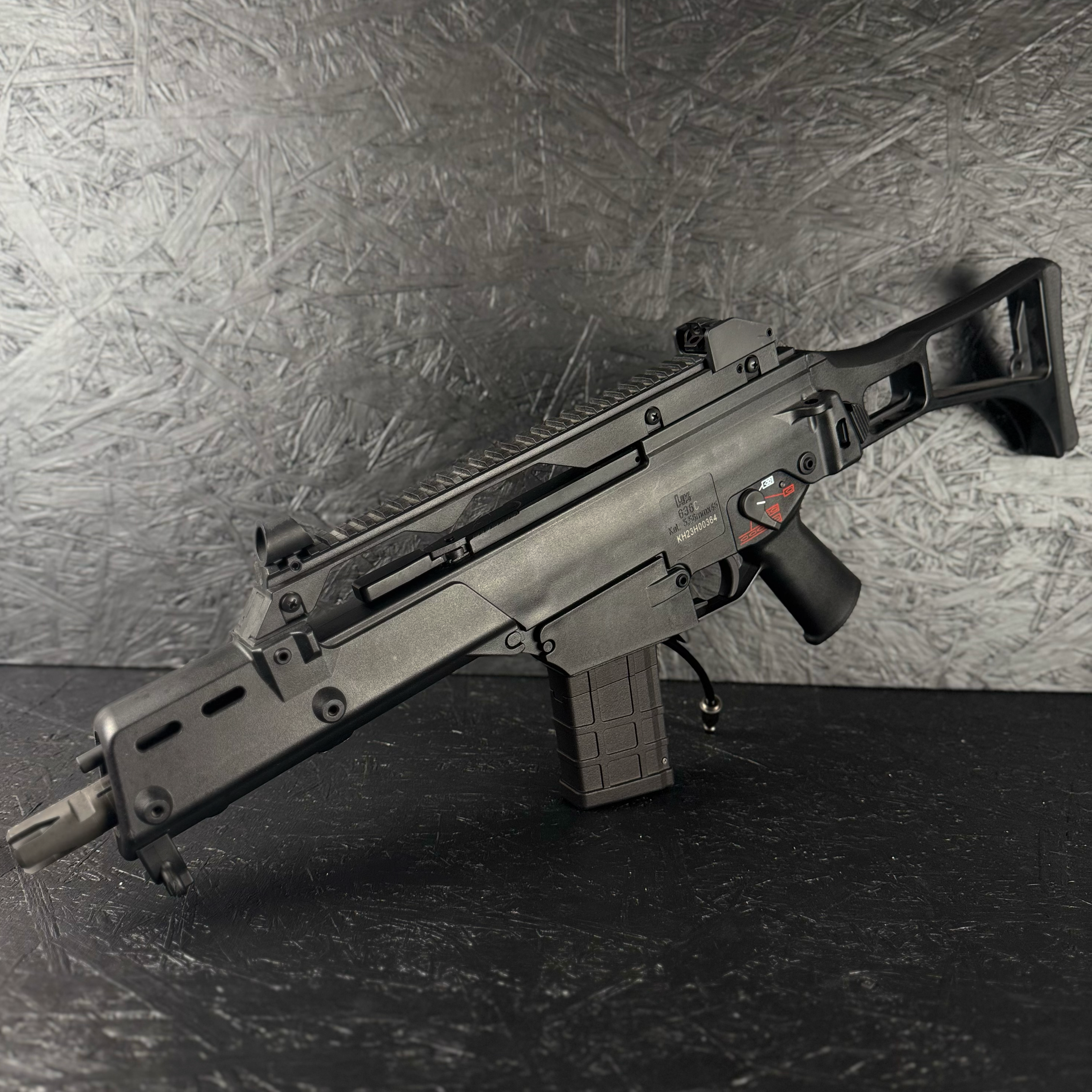 Photo of AIRTAC VFC G36 HPA Adapter with rifle style shotgun shell base in RIF