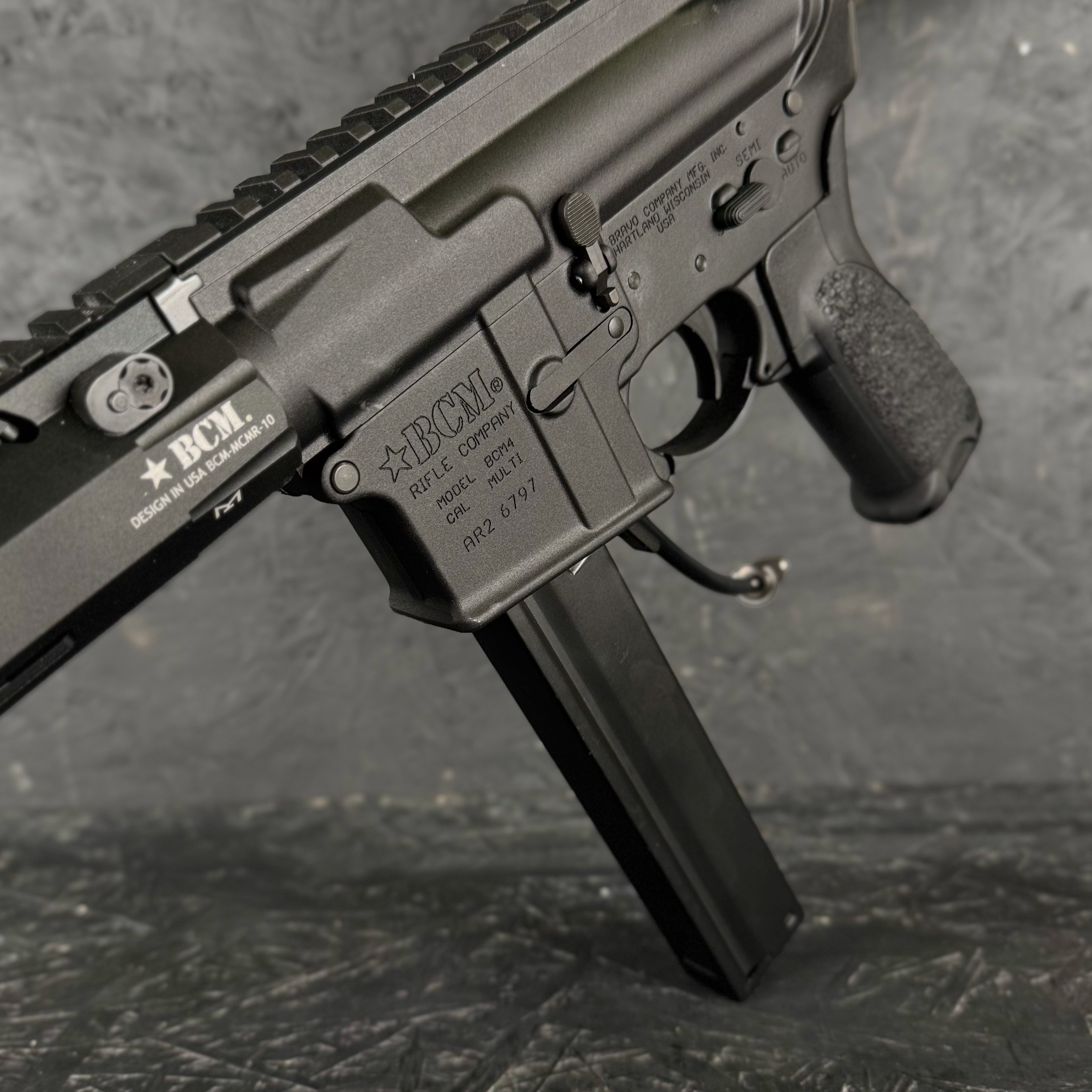 Photo of AIRTAC VFC M4 to MP5 HPA Adapter in RIF with straight mag