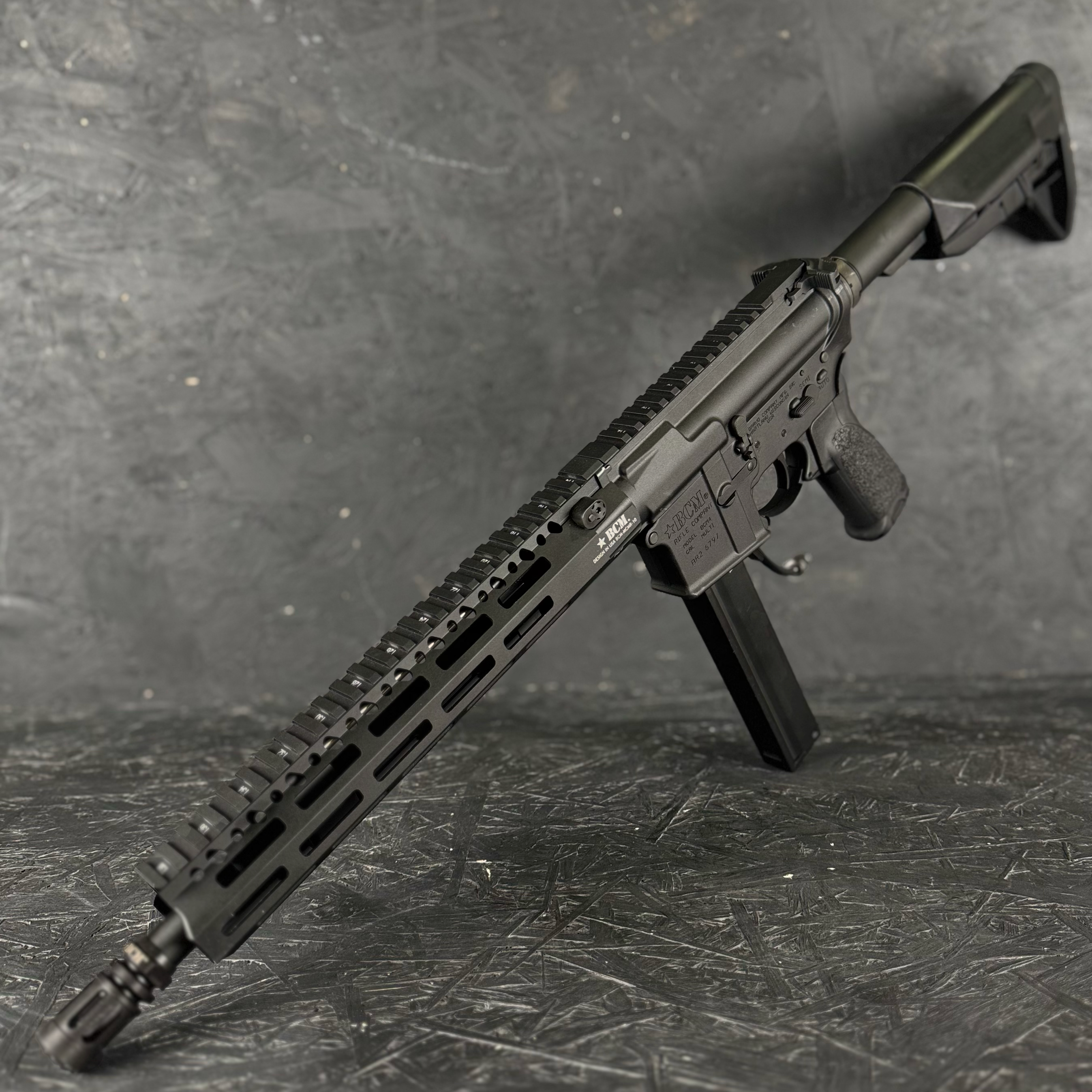 Photo of AIRTAC VFC M4 to MP5 HPA Adapter in RIF with straight mag