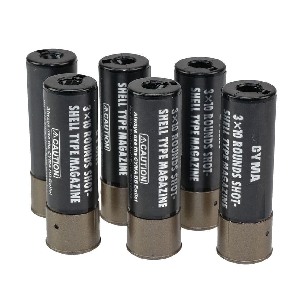 CYMA Shotgun Shell Black (30 rounds) - AIRTACUK