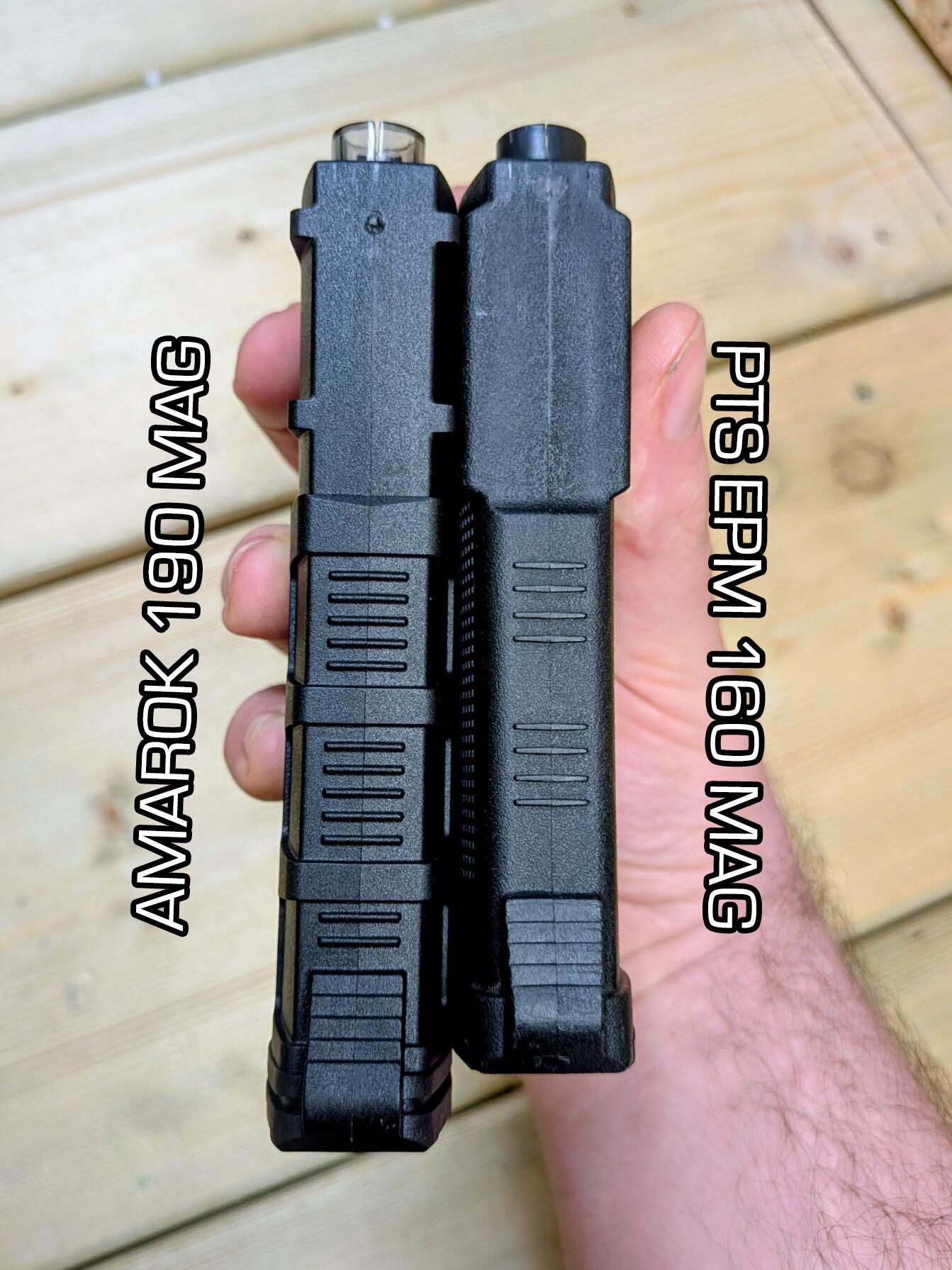 Amarok AM190 Fast Feed Mid Cap Short M4 Magazine