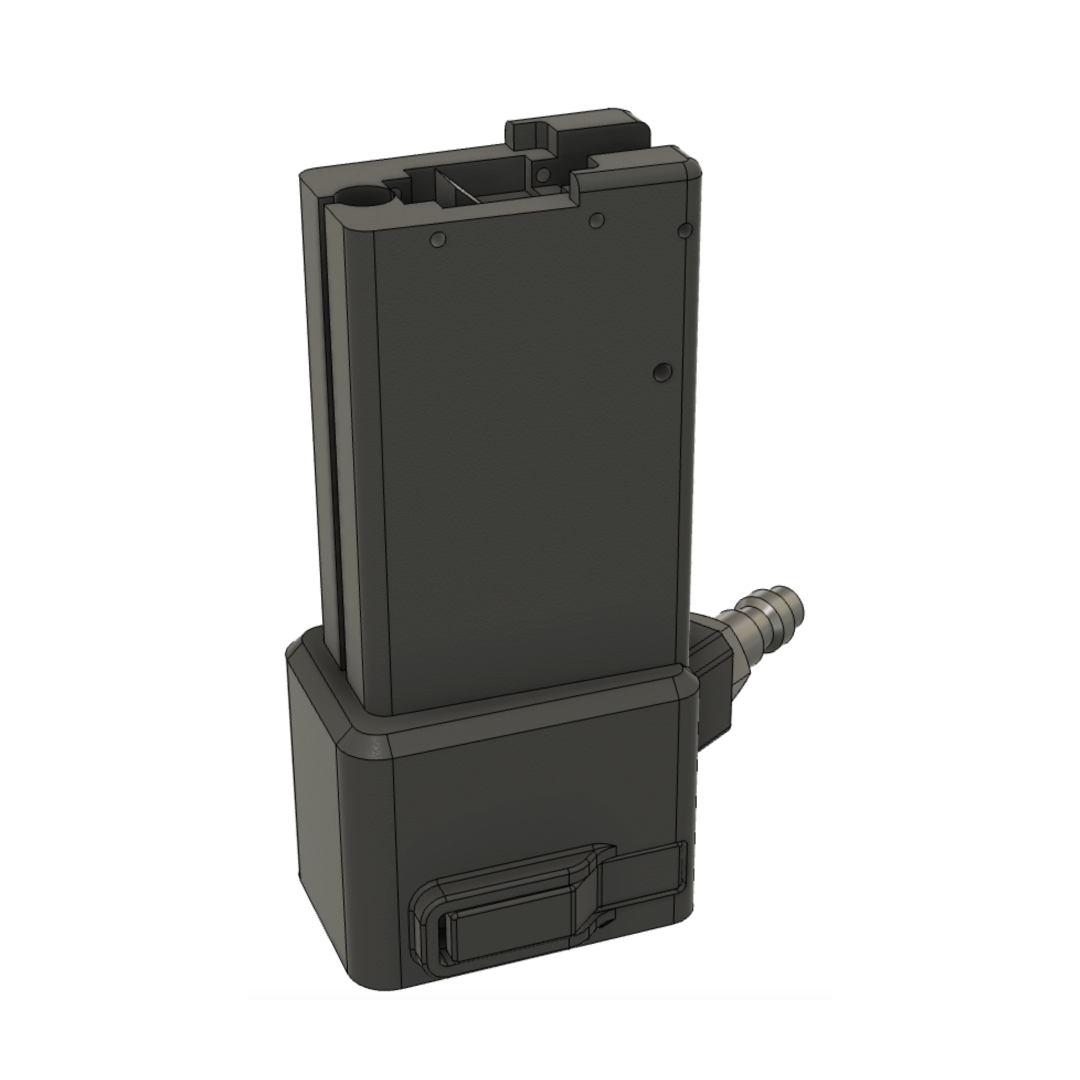 Rendered image of AIRTAC NorthEast Airsoft GBB Sten to MP5 HPA Adapter