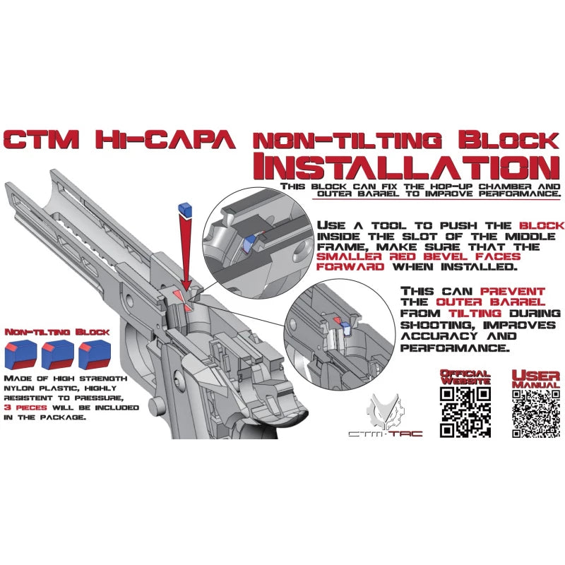 CTM Flatline Split Slide TM Hi-capa 5.1 - Gold