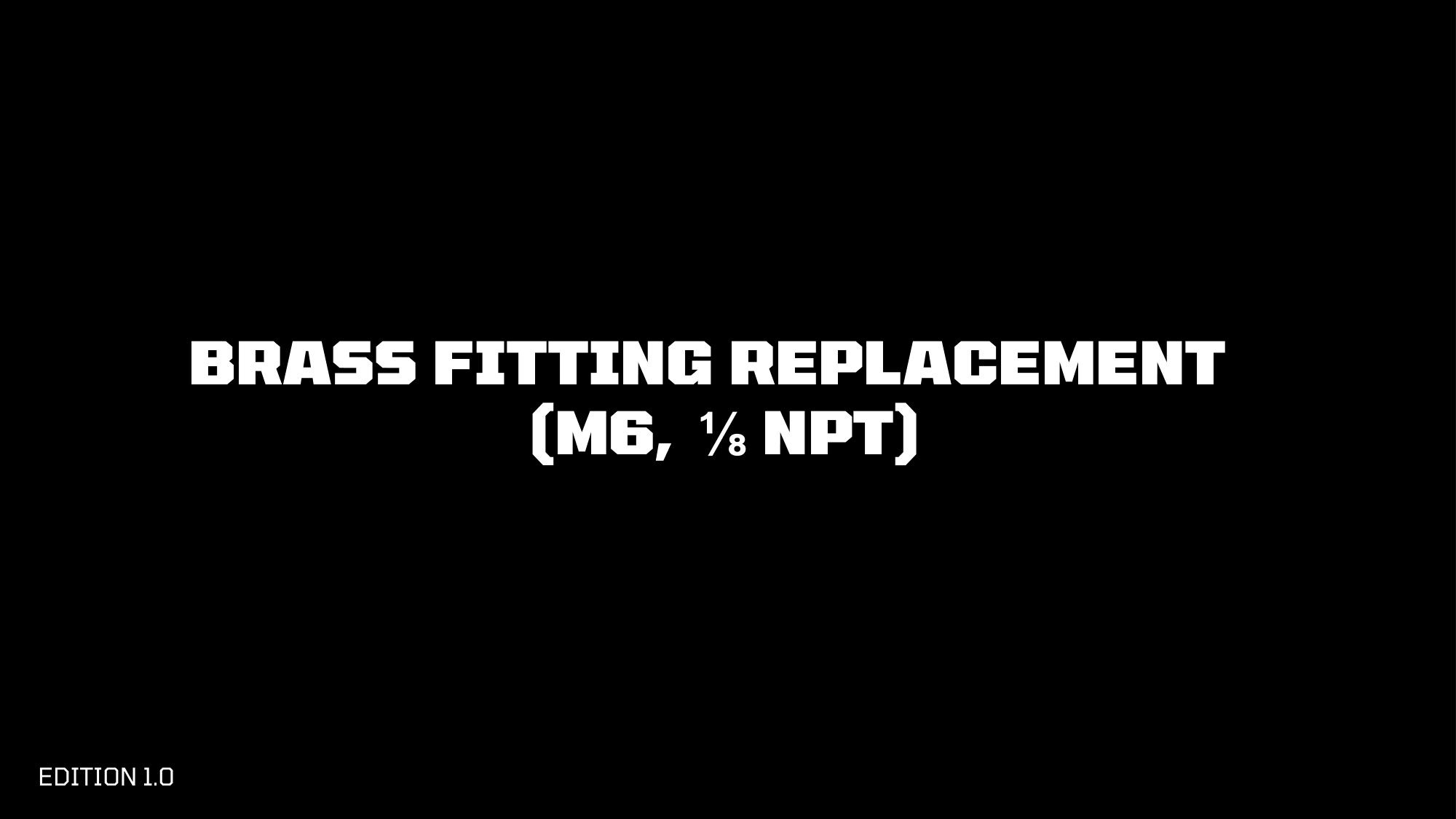 6mm Push Fitting