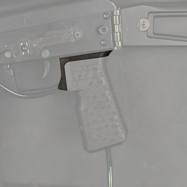 T1P Dead Drop Grip Mounting Plate for SAIGA and TM AKM