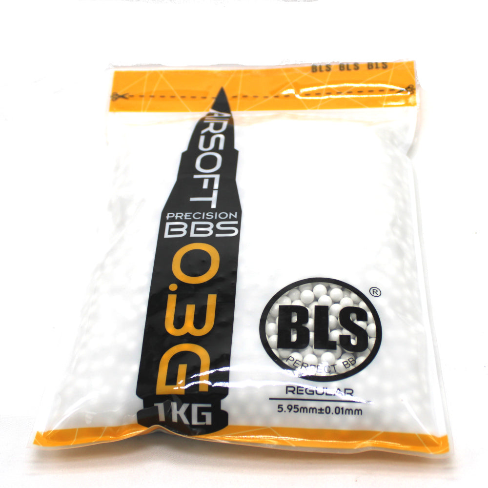 BLS Precision Non-Bio BBs 0.30g - 1kg White - AIRTACUK