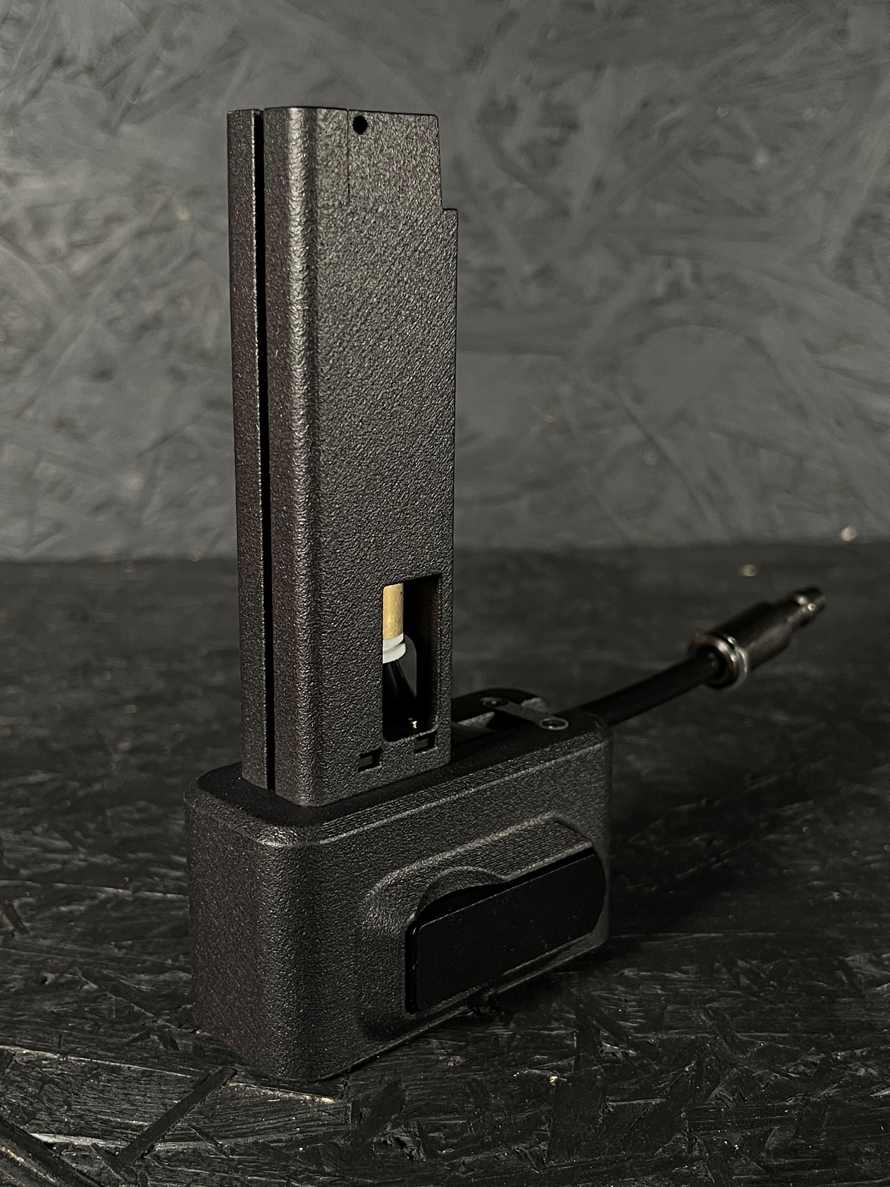 Photo of AIRTAC KWA/ASG MAC11 Modular HPA Adapter with an M4 base