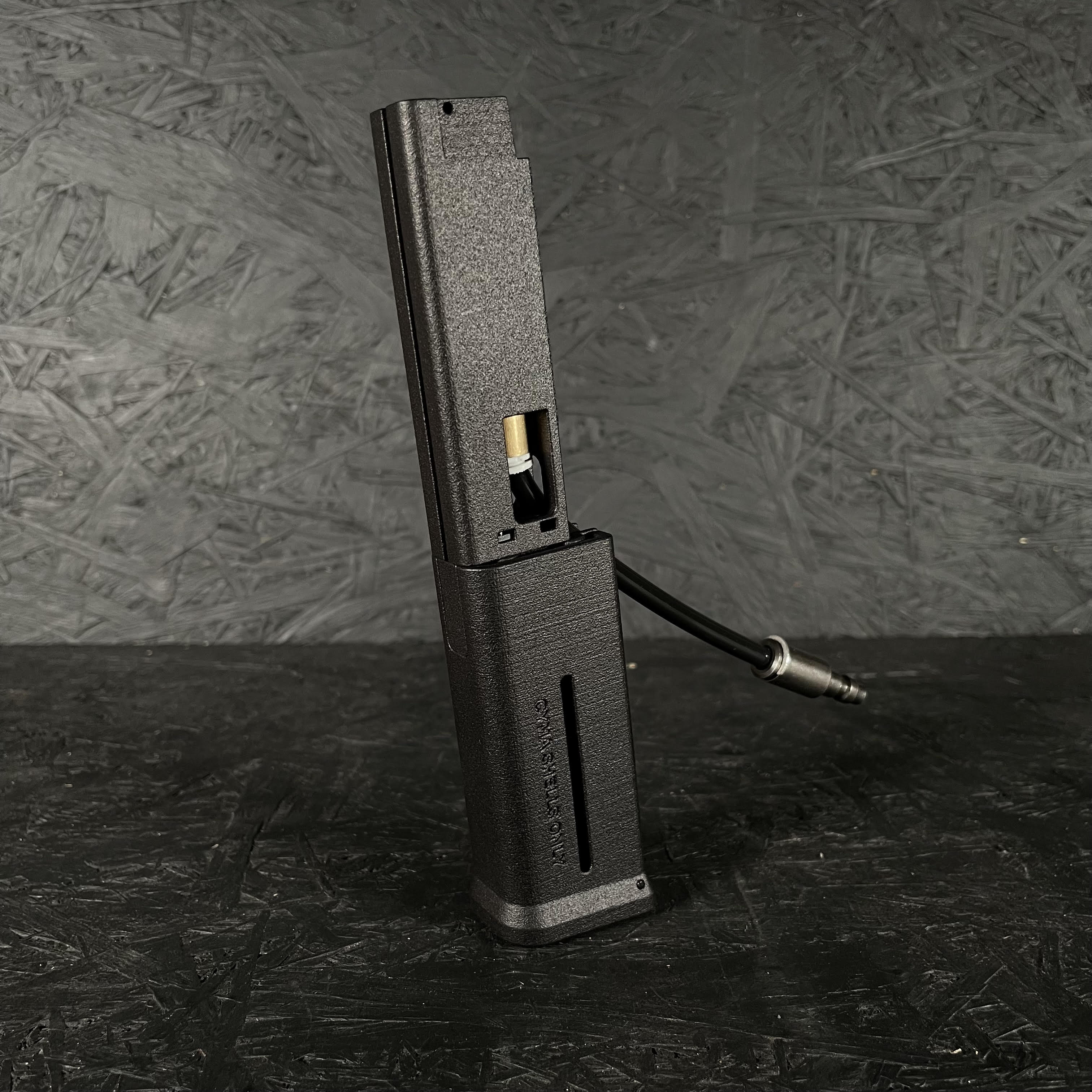 Photo of AIRTAC KWA/ASG MAC11 Modular HPA Adapter with a Shotgun Shell base