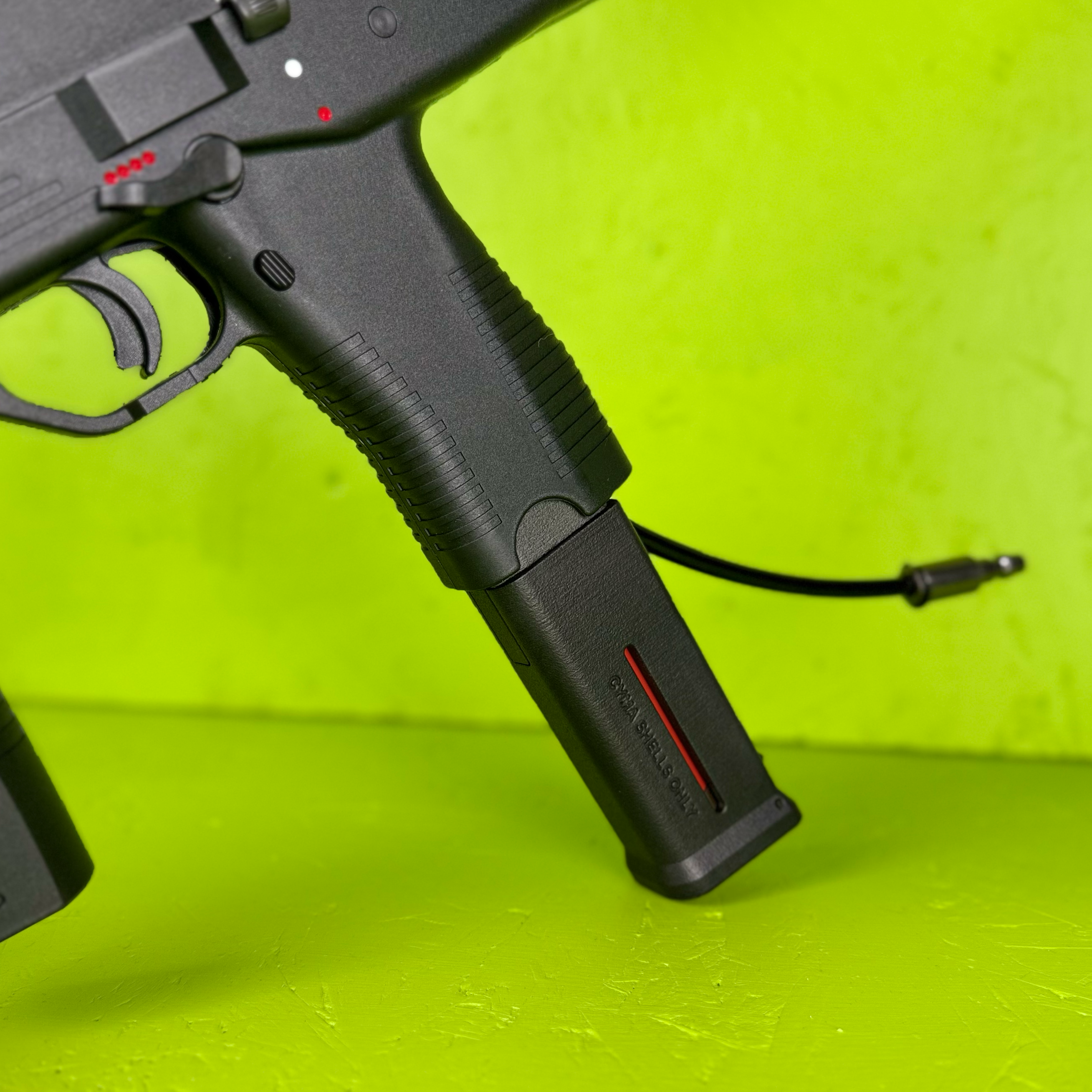 Photo of AIRTAC Maruyama MPIX TP9 MP9 HPA Adapter with pistol shotgun shell base