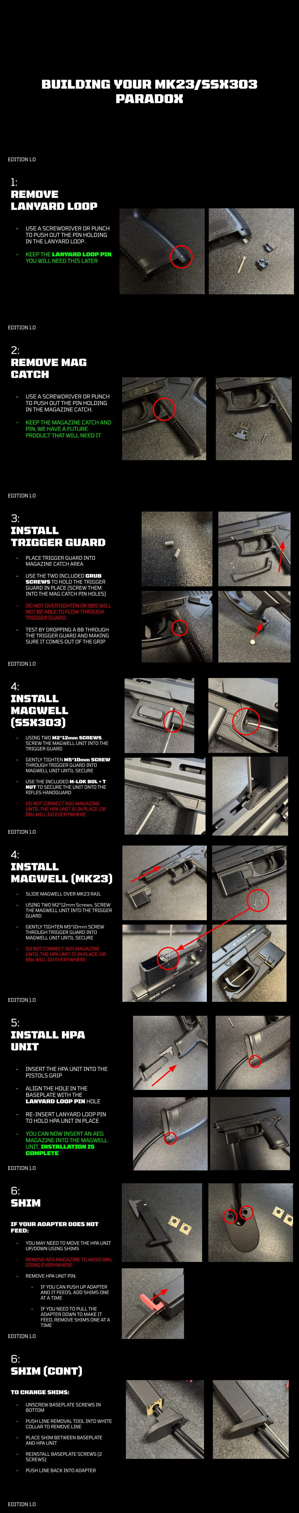 MK23 | SSX303 PARADOX KIT - OPEN BETA - AIRTACUK