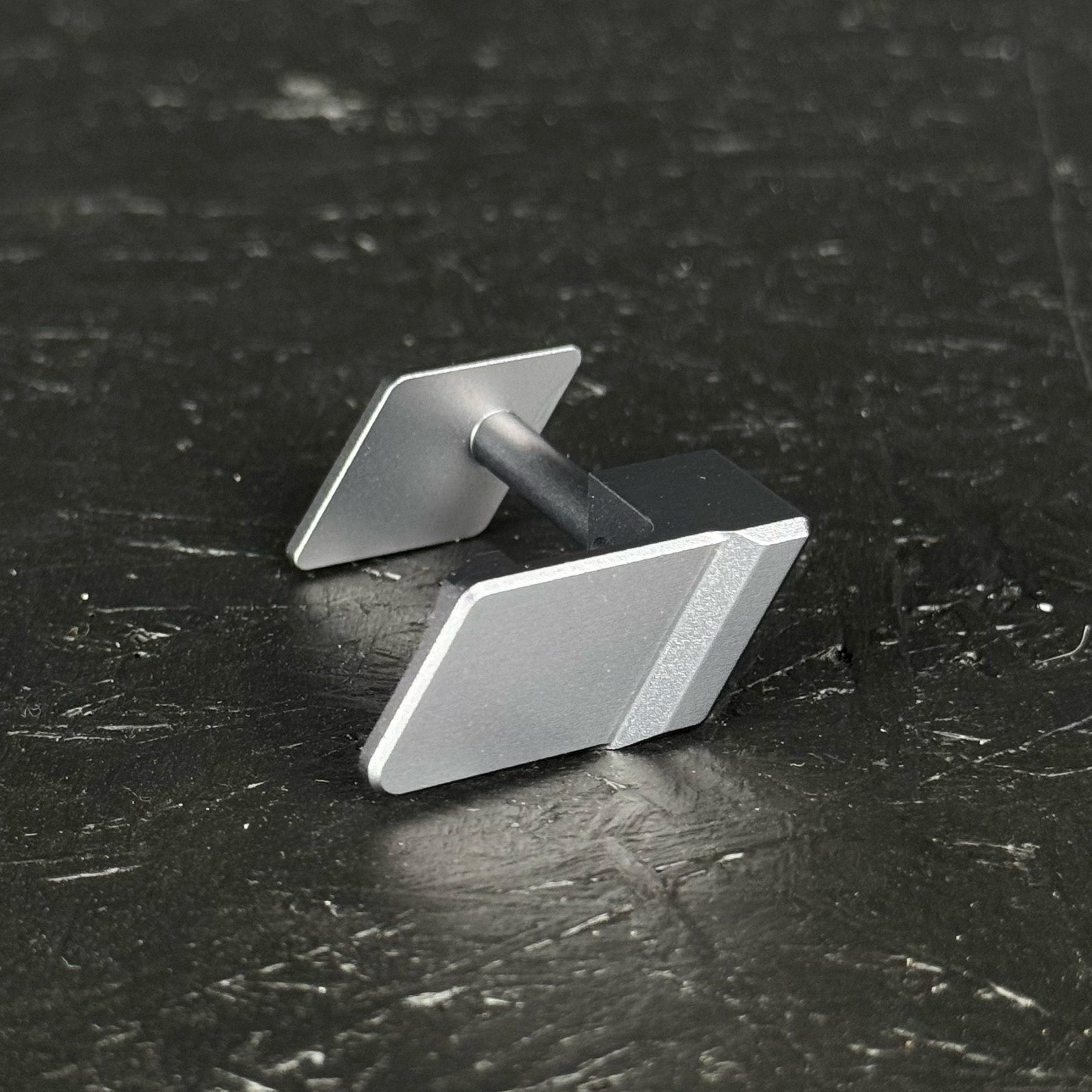 T1P CNC Angled HPA Adapter - Gunmetal Magazine Catch