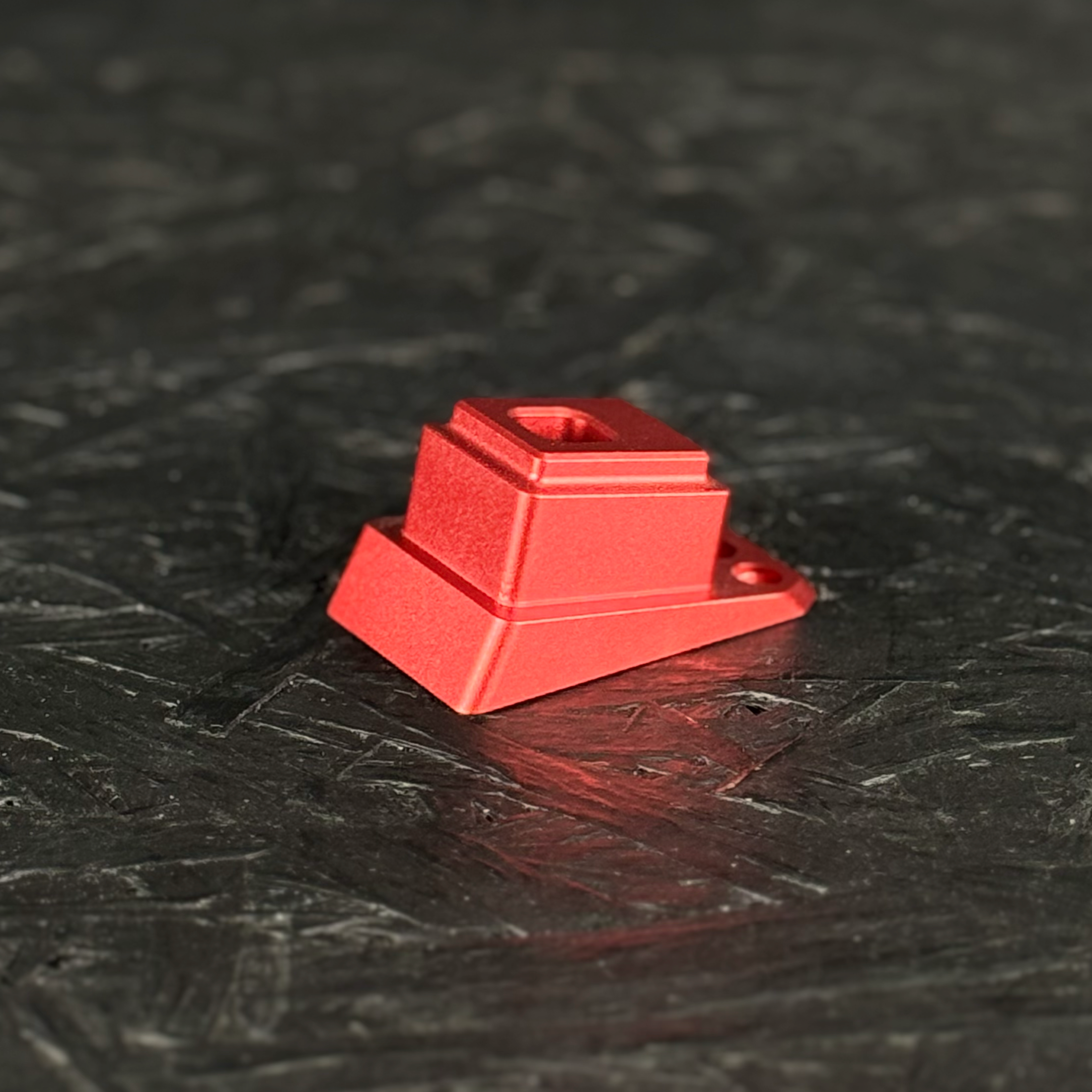 Photo of T1P CNC Angled HPA Adapter - Hi-Capa Top - Red