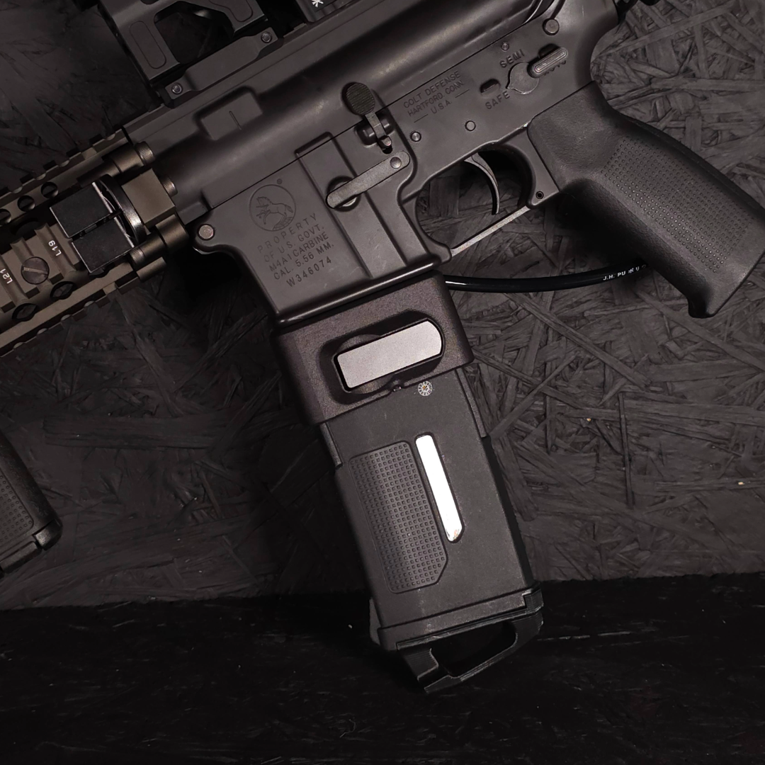 Photo of AIRTAC Tokyo Marui MWS / DE Noveske HPA Adapter (MODULAR) - PLUG AND PLAY in RIF with M4 magazine