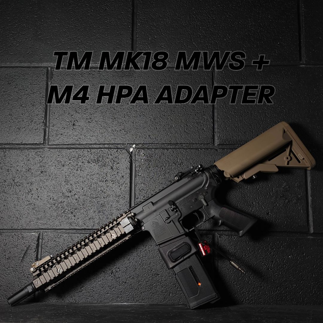 TM MWS MK18 M4 HPA ADAPTER BUNDLE - AIRTACUK