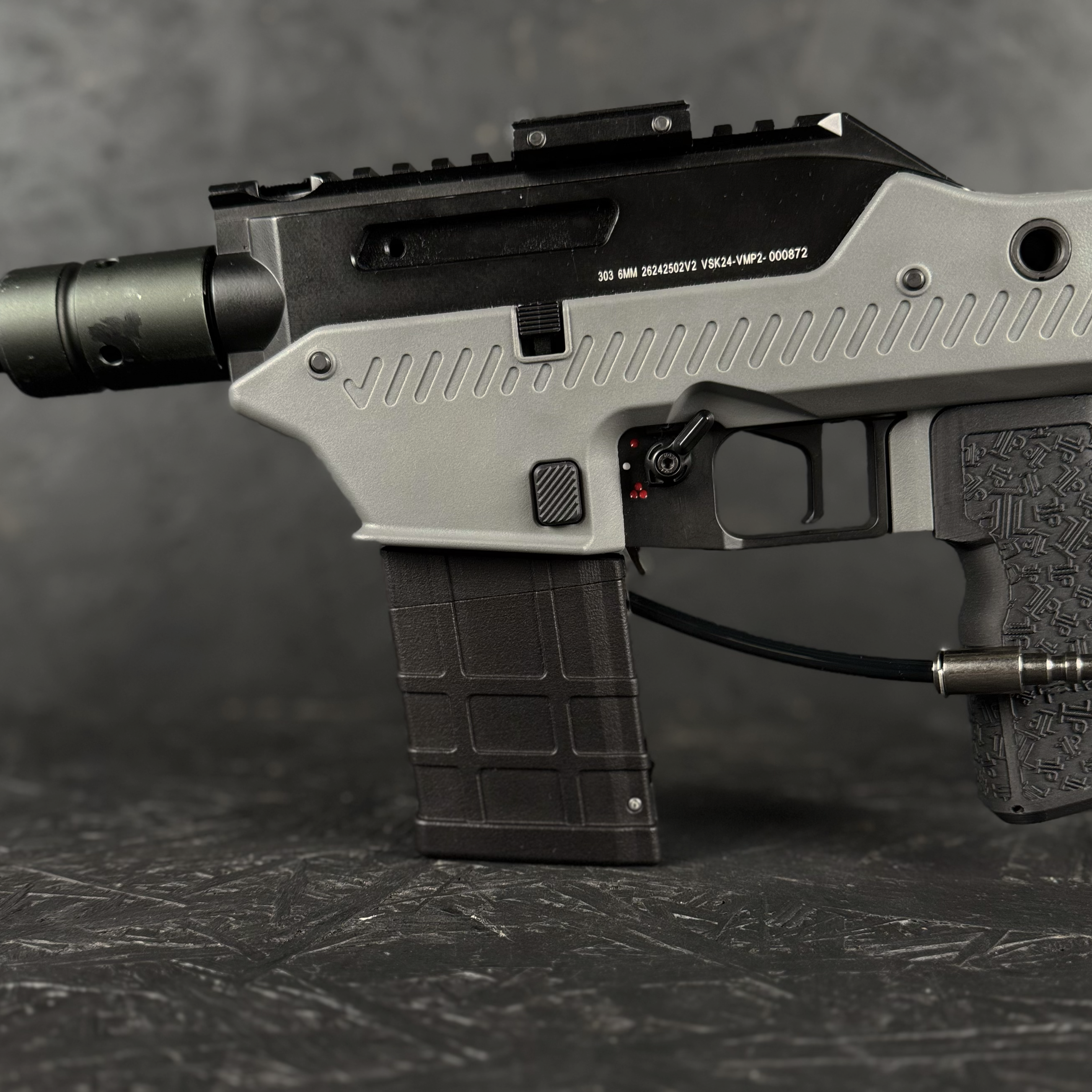 Photo of AIRTAC VMP2 HPA Adapter with Shotgun Shell Rifle base in RIF