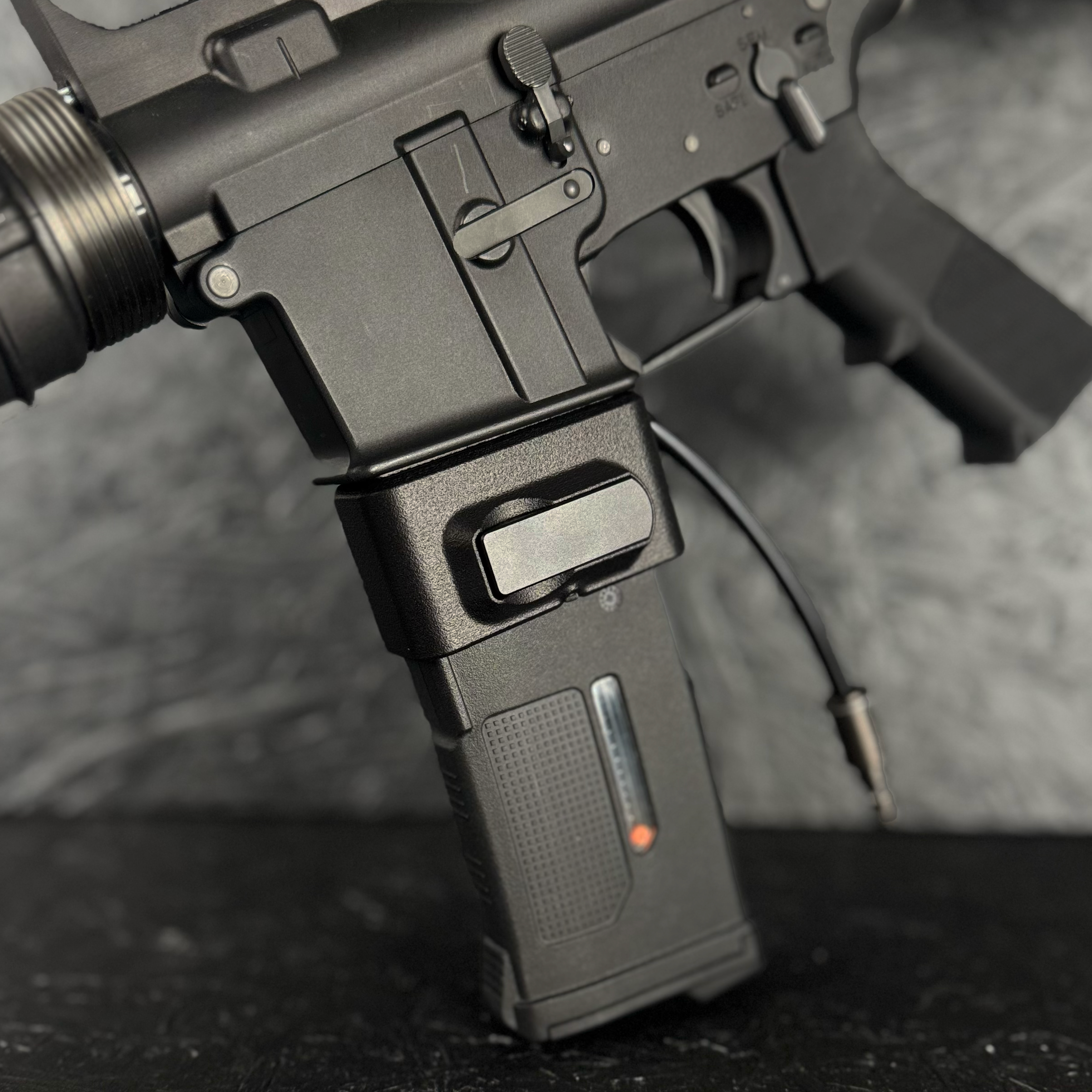 Photo of AIRTAC WE M4 HPA Adapter with M4 base in RIF