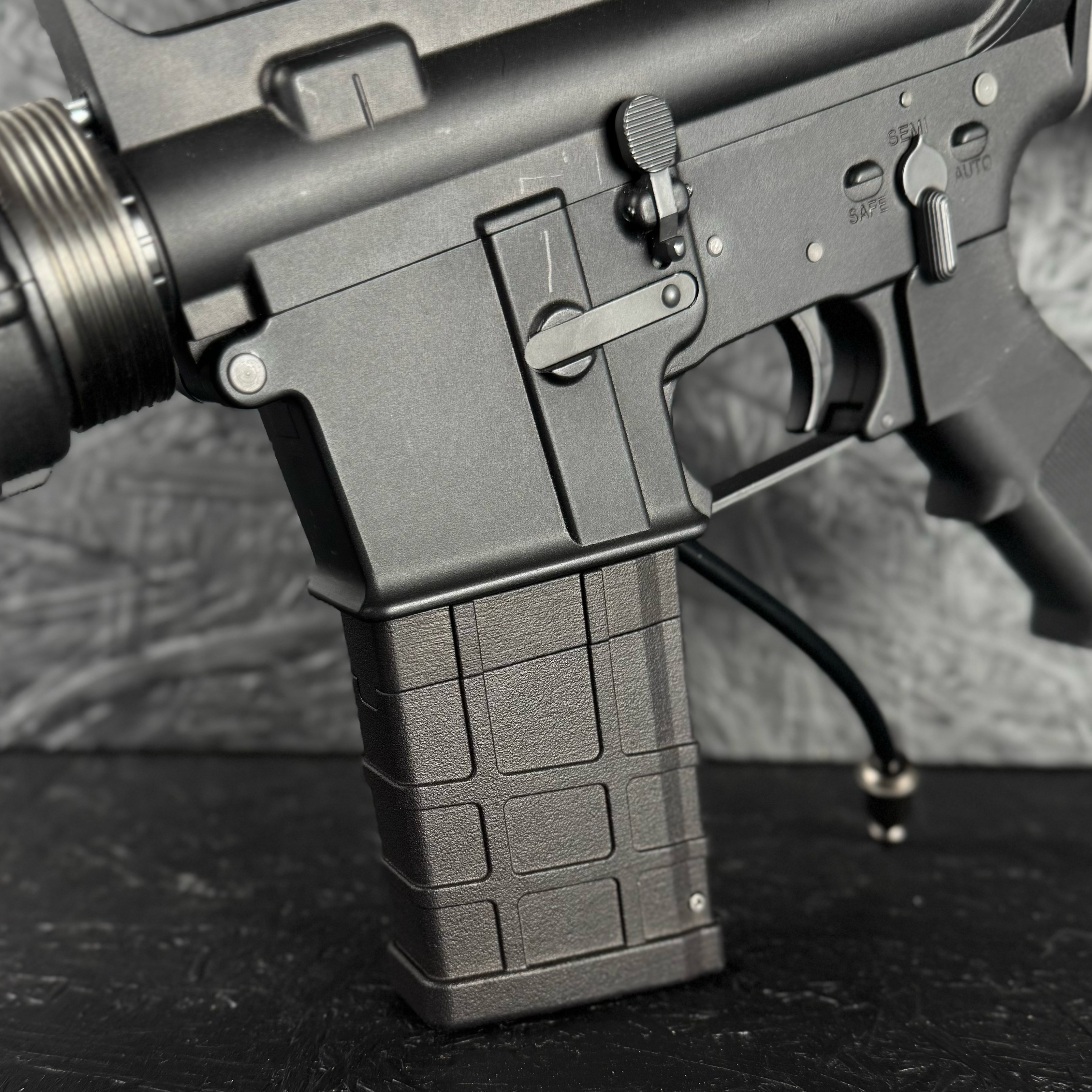Photo of AIRTAC WE M4 HPA Adapter with Rifle Style Shotgun Shell base in RIF