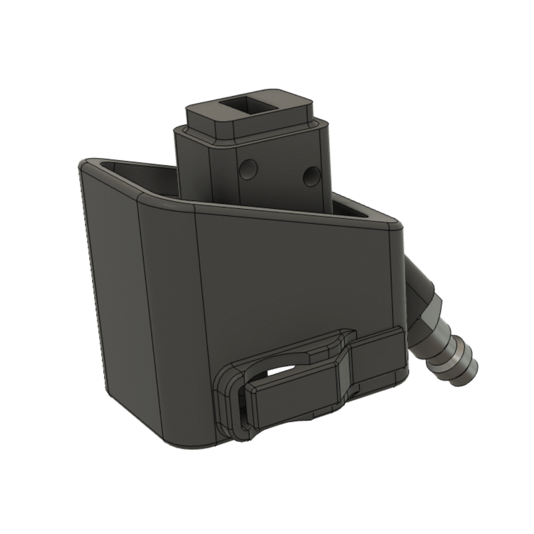 ASG / KWA CZ P-09 to MP5 HPA ADAPTER - AIRTACUK